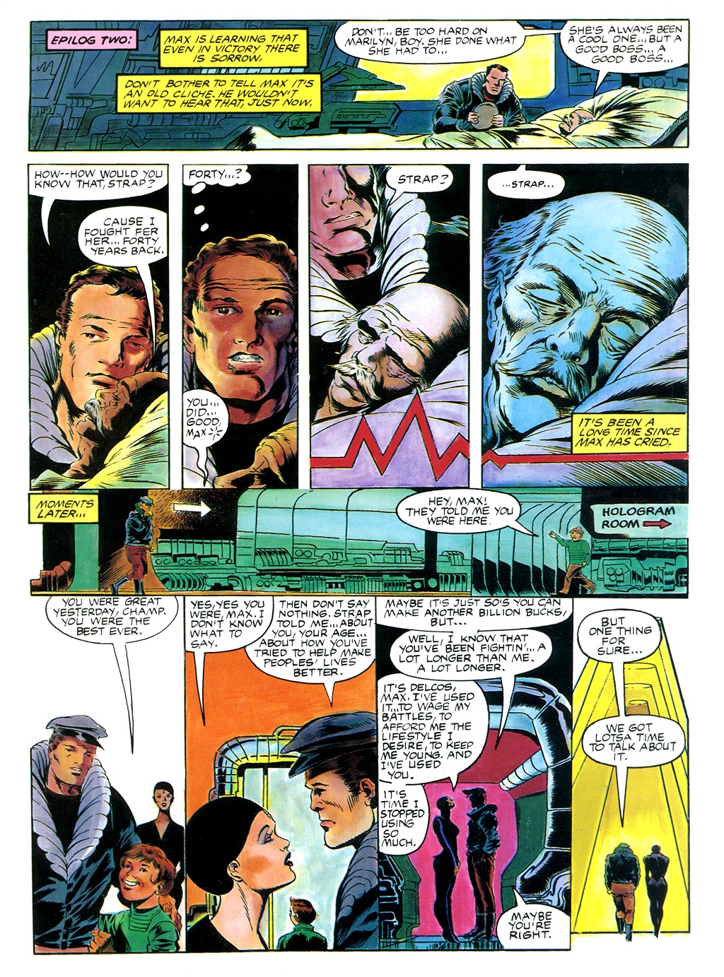 Read online Marvel Graphic Novel comic -  Issue #8 - Super Boxers - 66