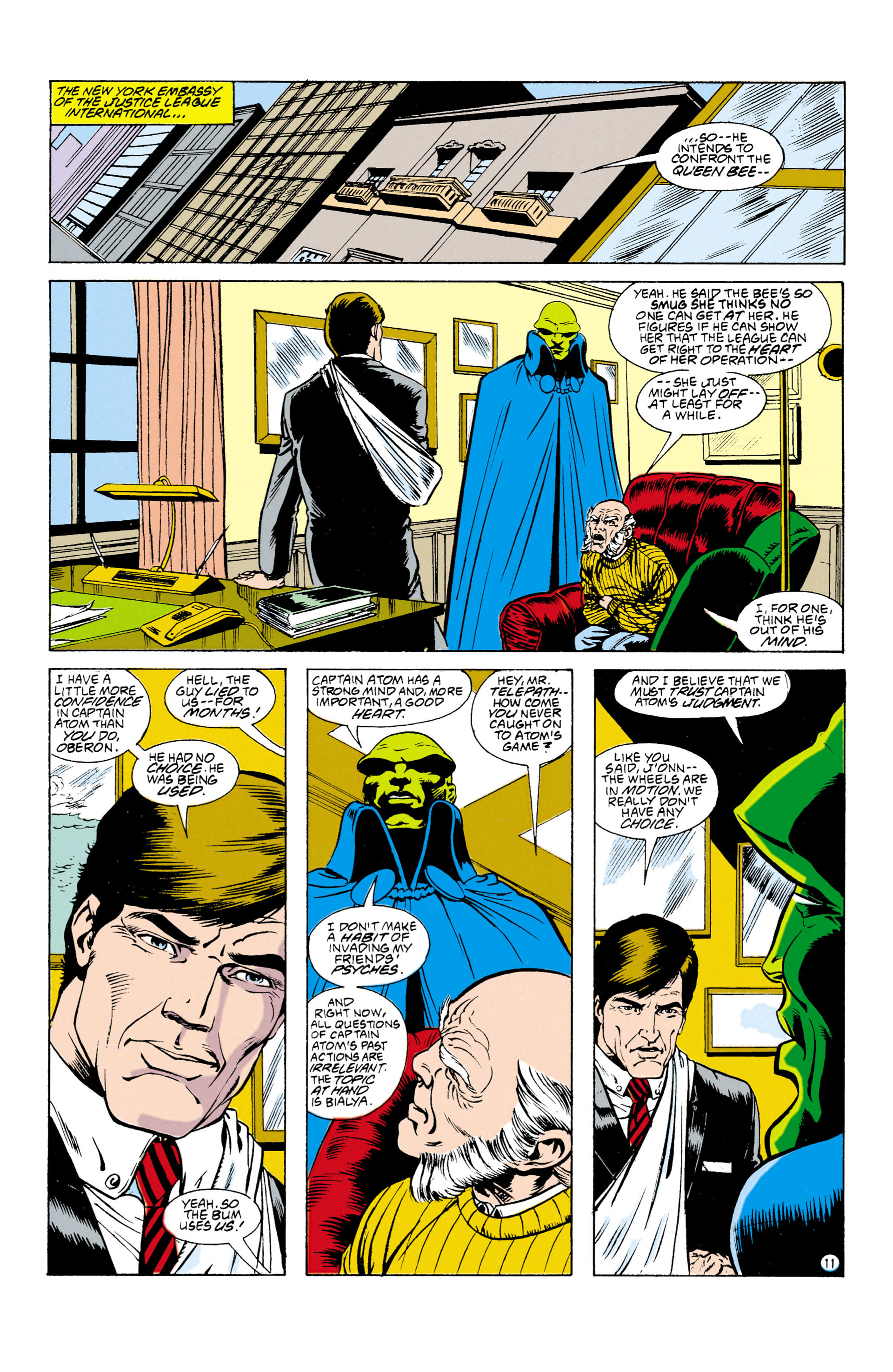 Read online Justice League Europe comic -  Issue #4 - 12