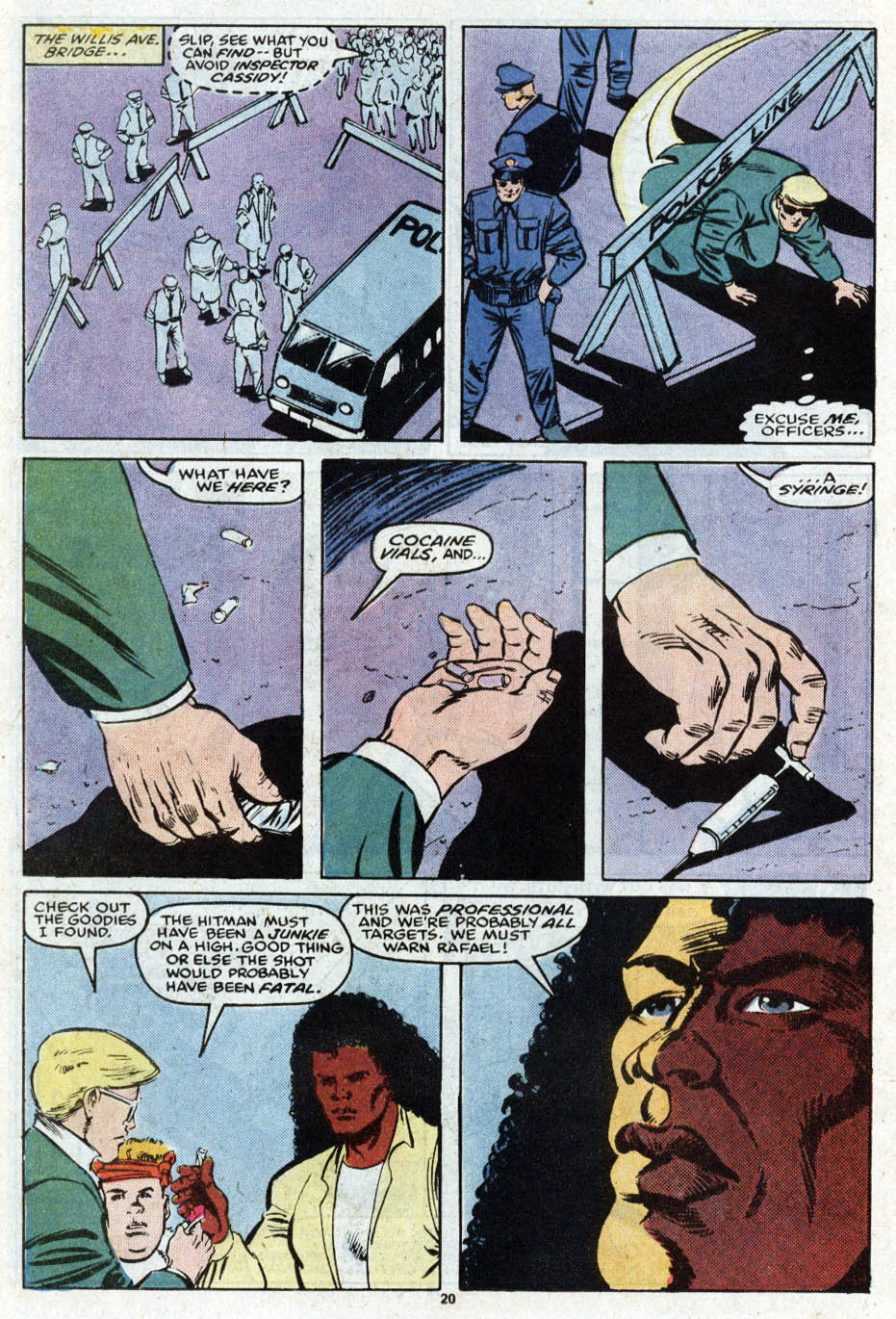 Read online Wolfpack (1988) comic -  Issue #8 - 17