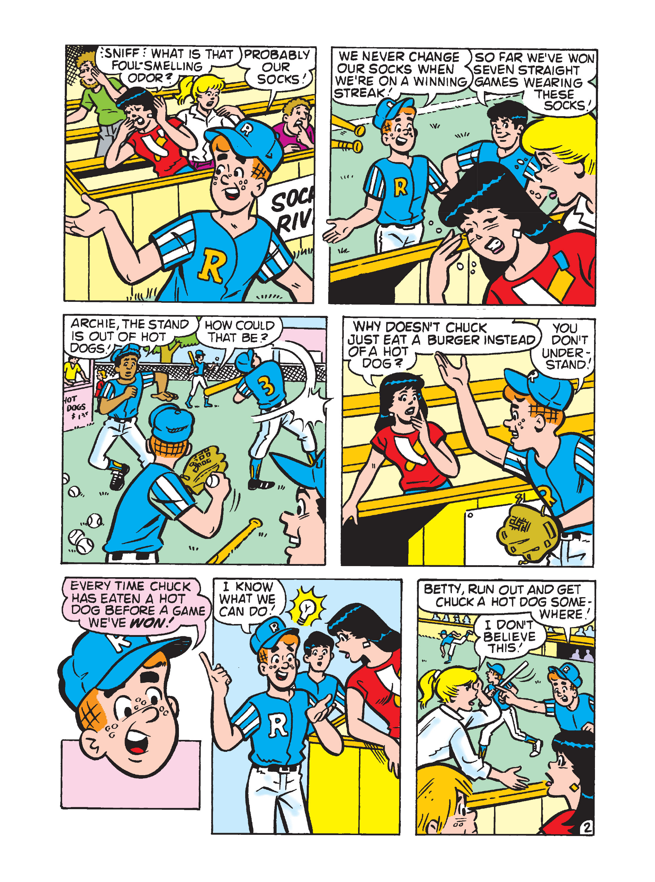 Read online Archie's Funhouse Double Digest comic -  Issue #6 - 221