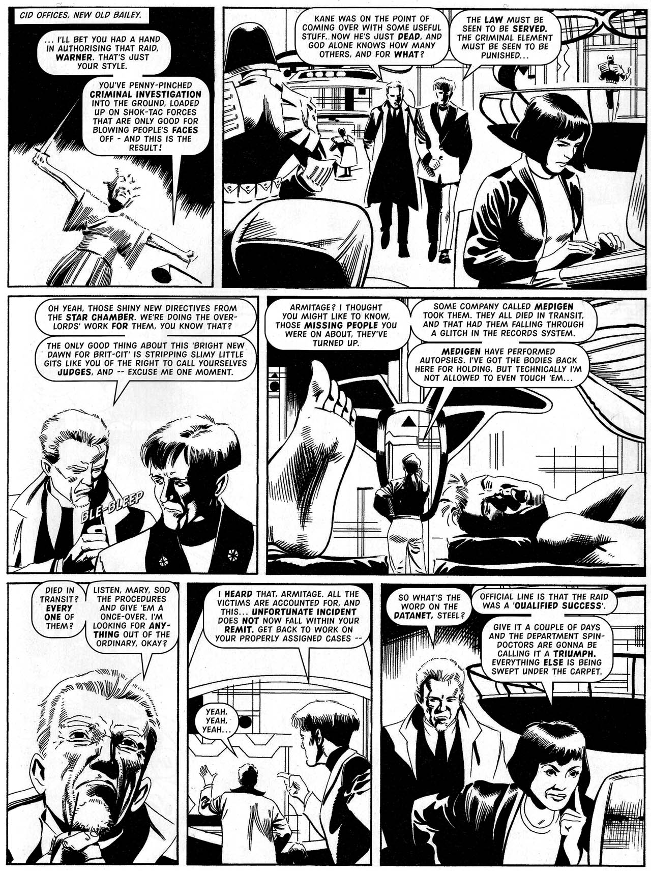 Read online Judge Dredd Megazine (vol. 3) comic -  Issue #64 - 23