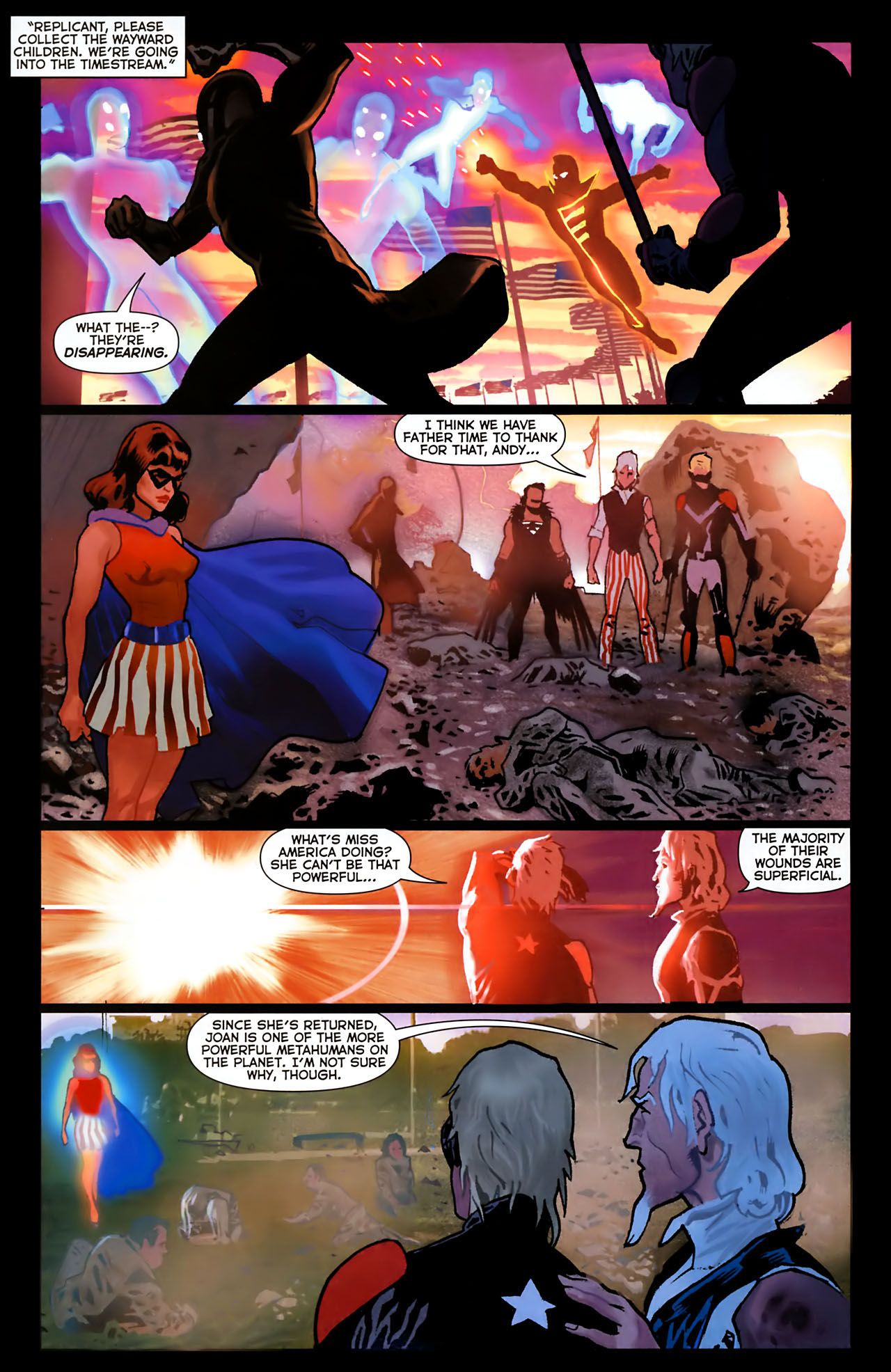 Read online Uncle Sam and the Freedom Fighters (2006) comic -  Issue #8 - 15