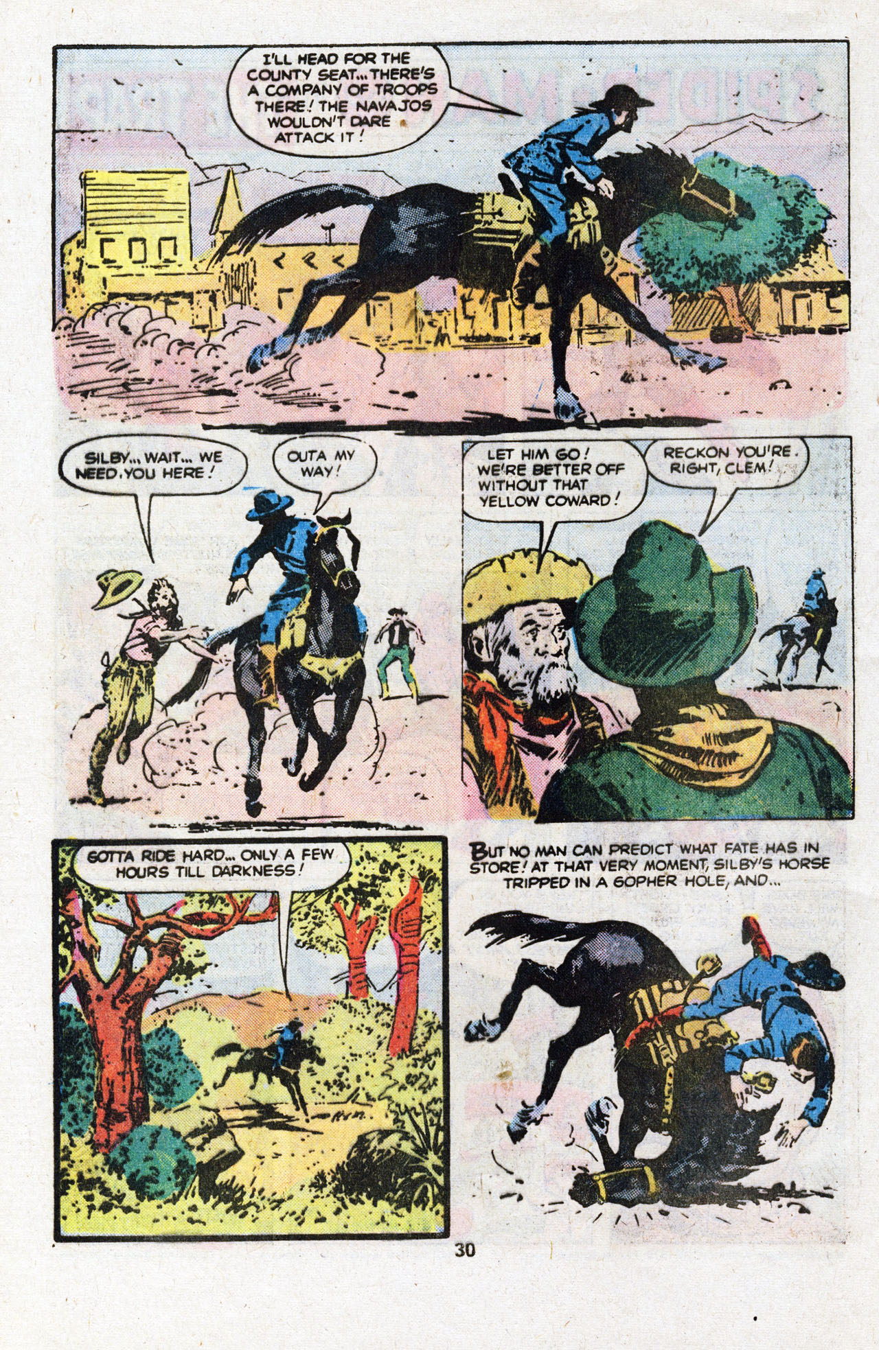 Read online The Outlaw Kid (1970) comic -  Issue #28 - 32