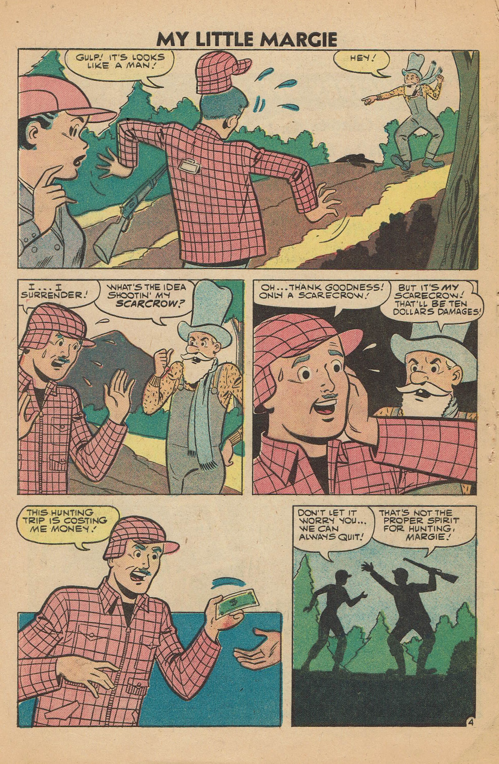 Read online My Little Margie (1954) comic -  Issue #25 - 31