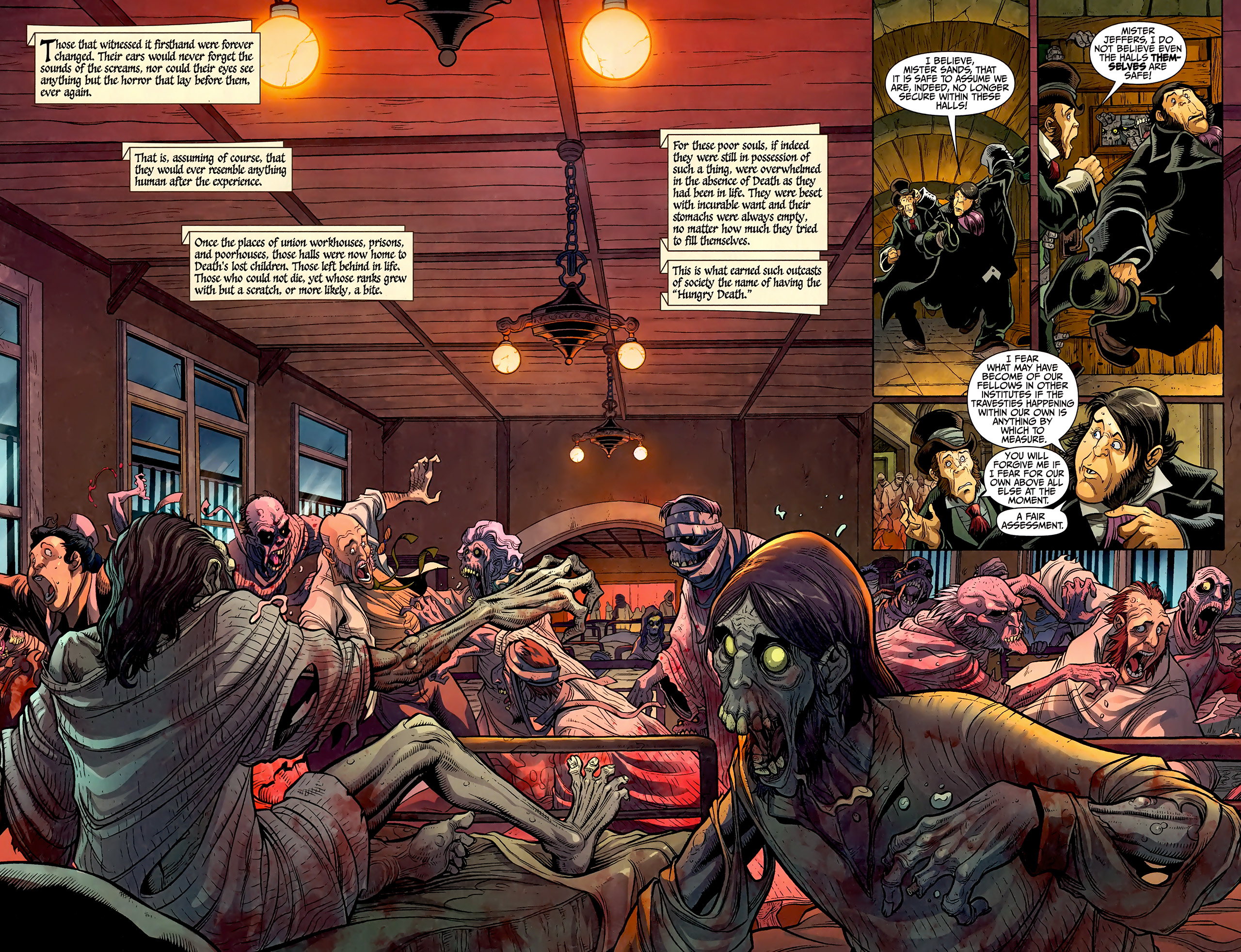Read online Zombies Christmas Carol comic -  Issue #1 - 5