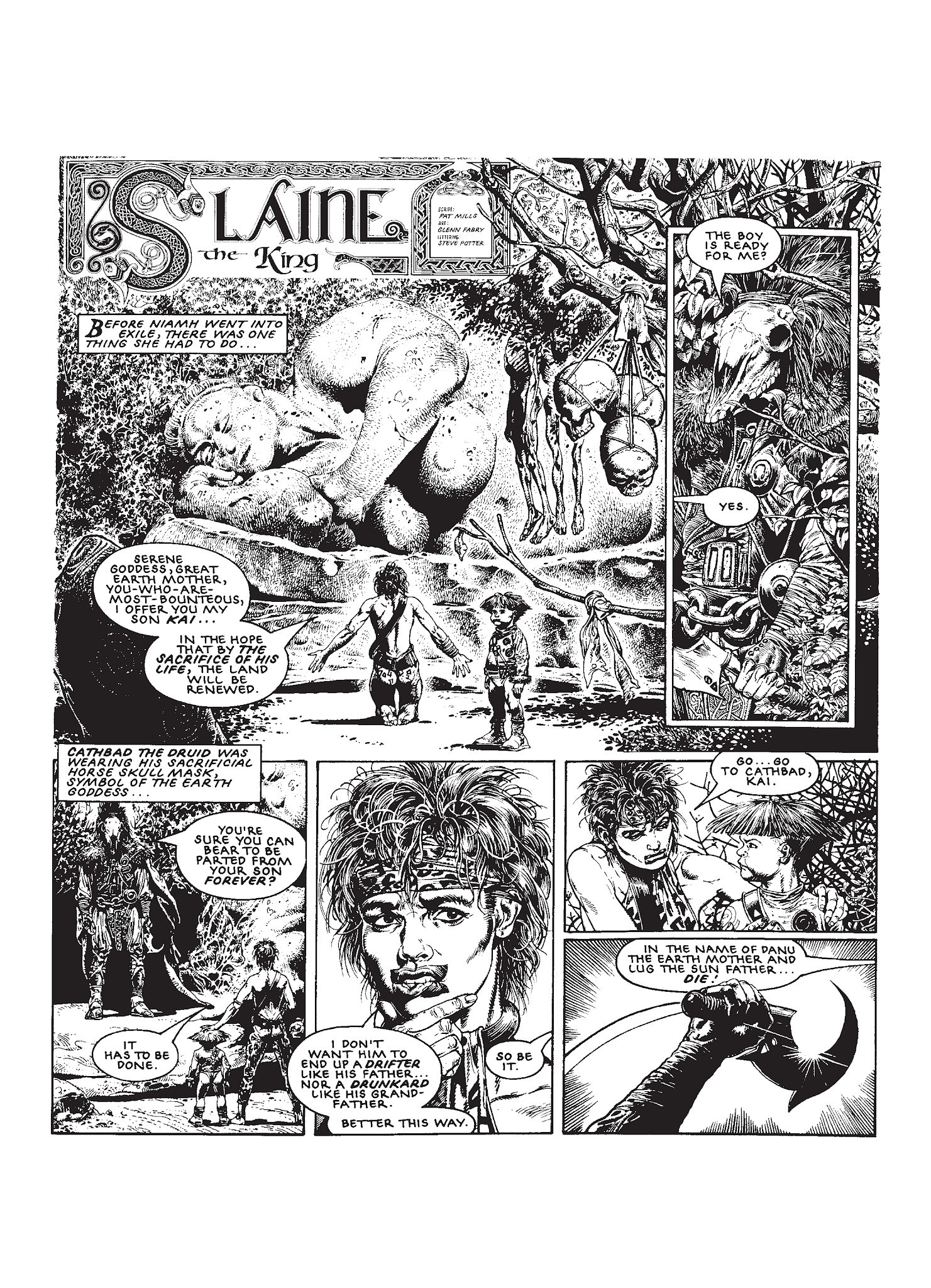 Read online Sláine comic -  Issue # TPB 3 - 166