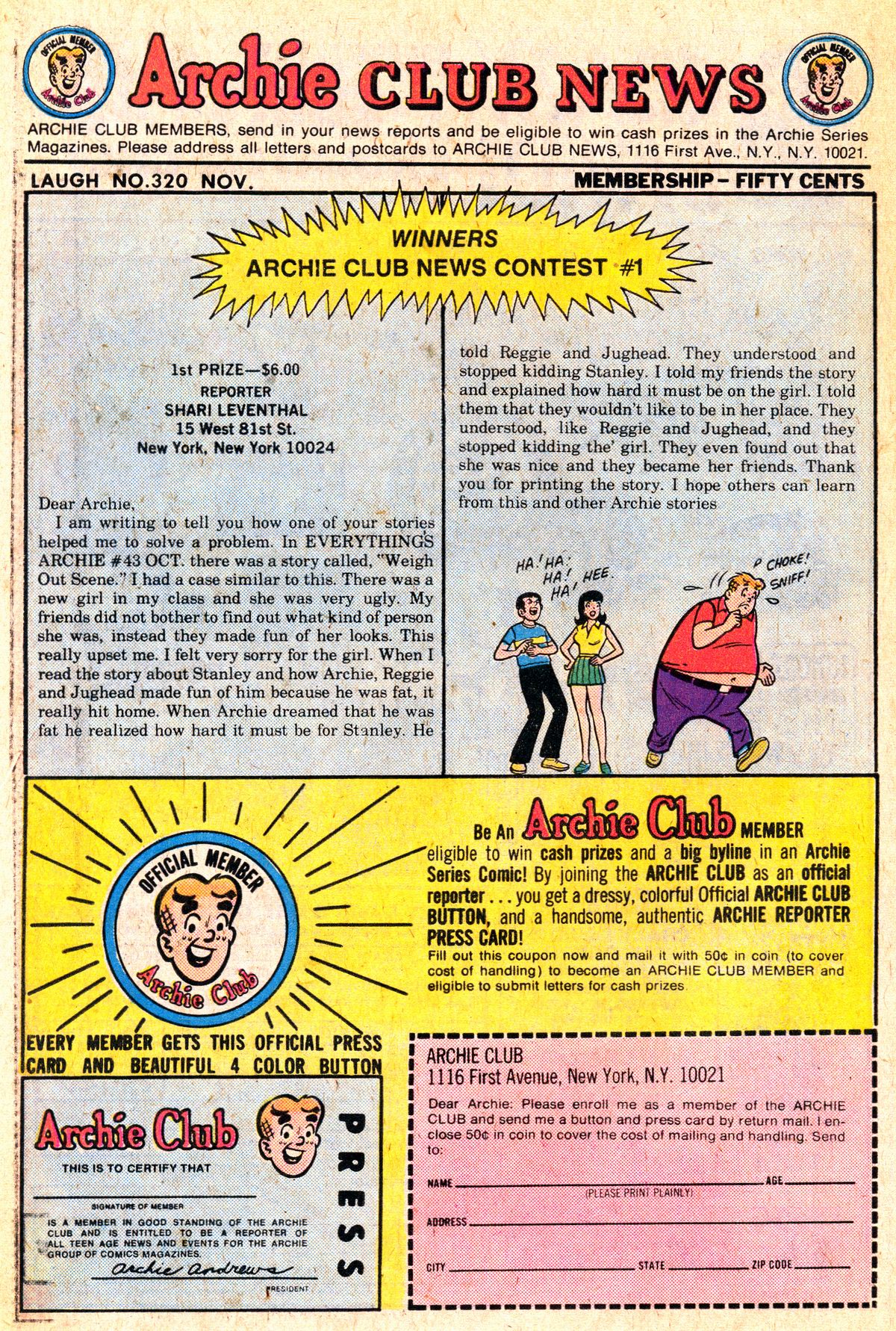 Read online Laugh (Comics) comic -  Issue #320 - 26