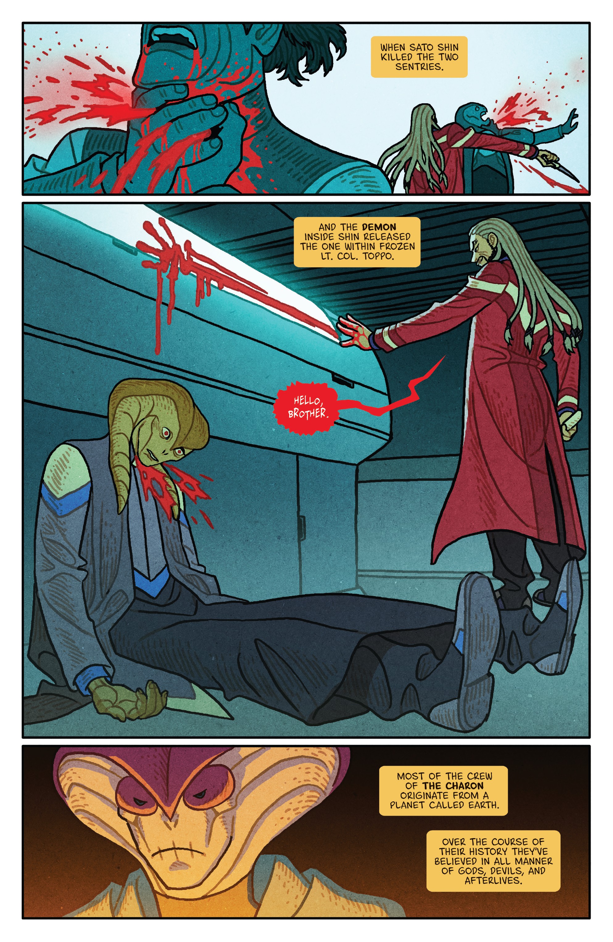 Read online Outer Darkness comic -  Issue #4 - 19