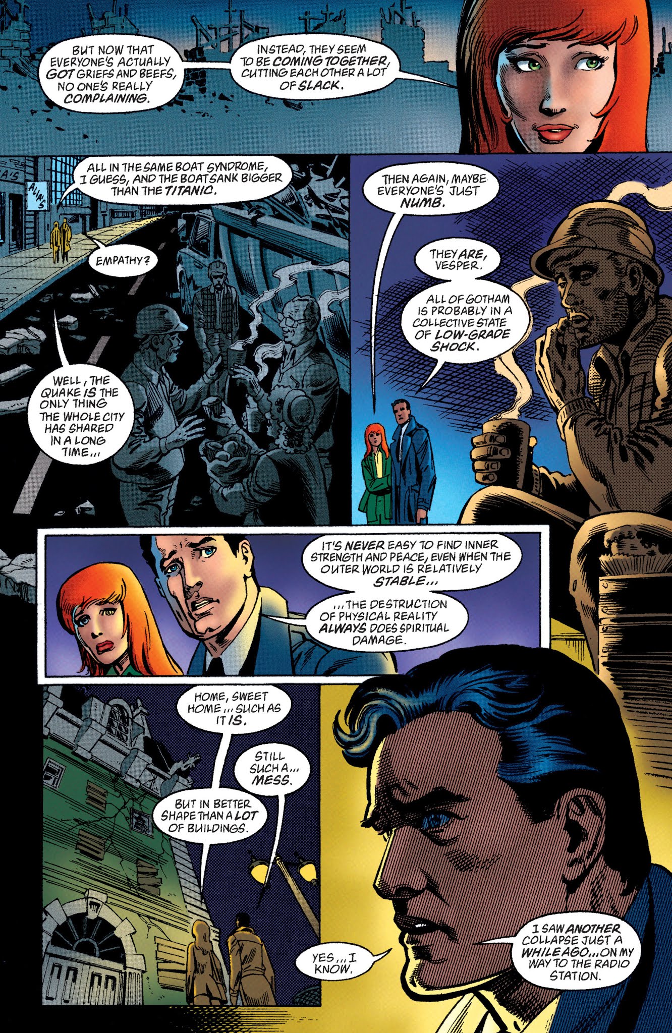 Read online Batman: Road To No Man's Land comic -  Issue # TPB 1 - 162