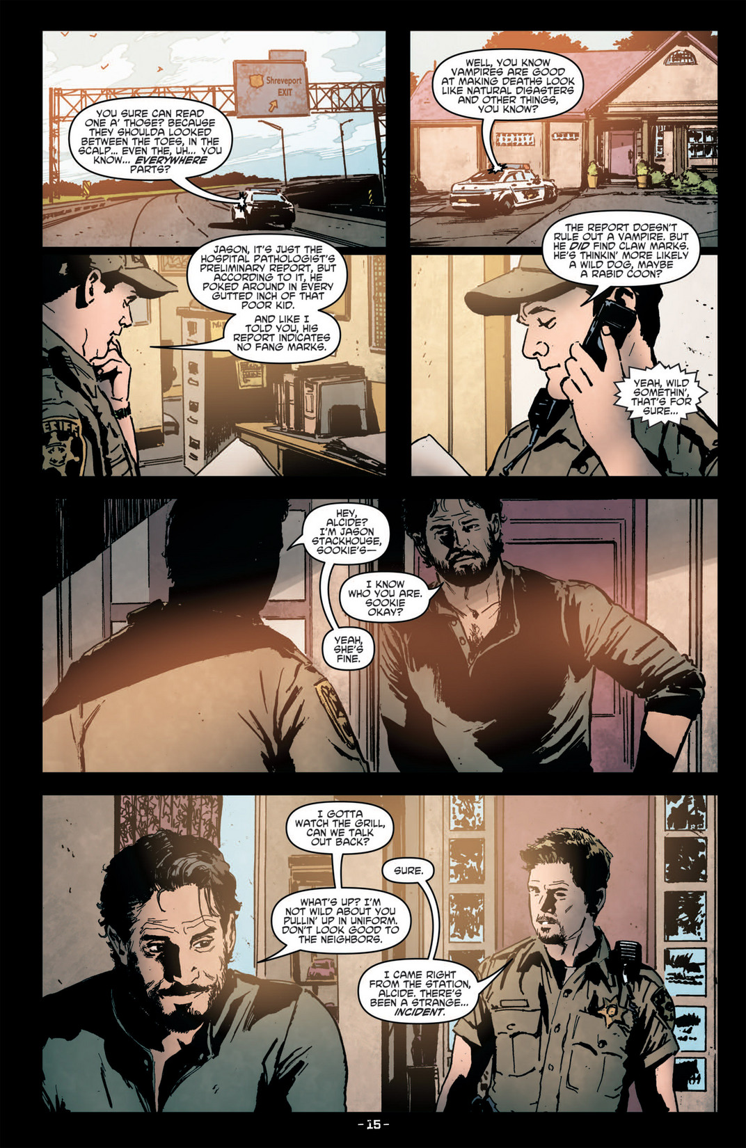 Read online True Blood (2012) comic -  Issue #6 - 17