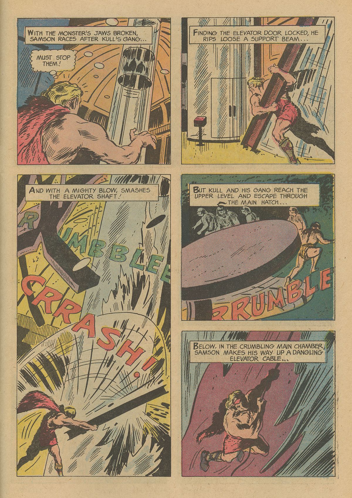 Read online Mighty Samson (1964) comic -  Issue #2 - 31