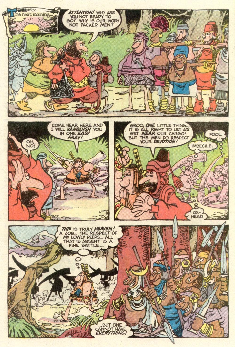 Read online Sergio Aragonés Groo the Wanderer comic -  Issue #7 - 5