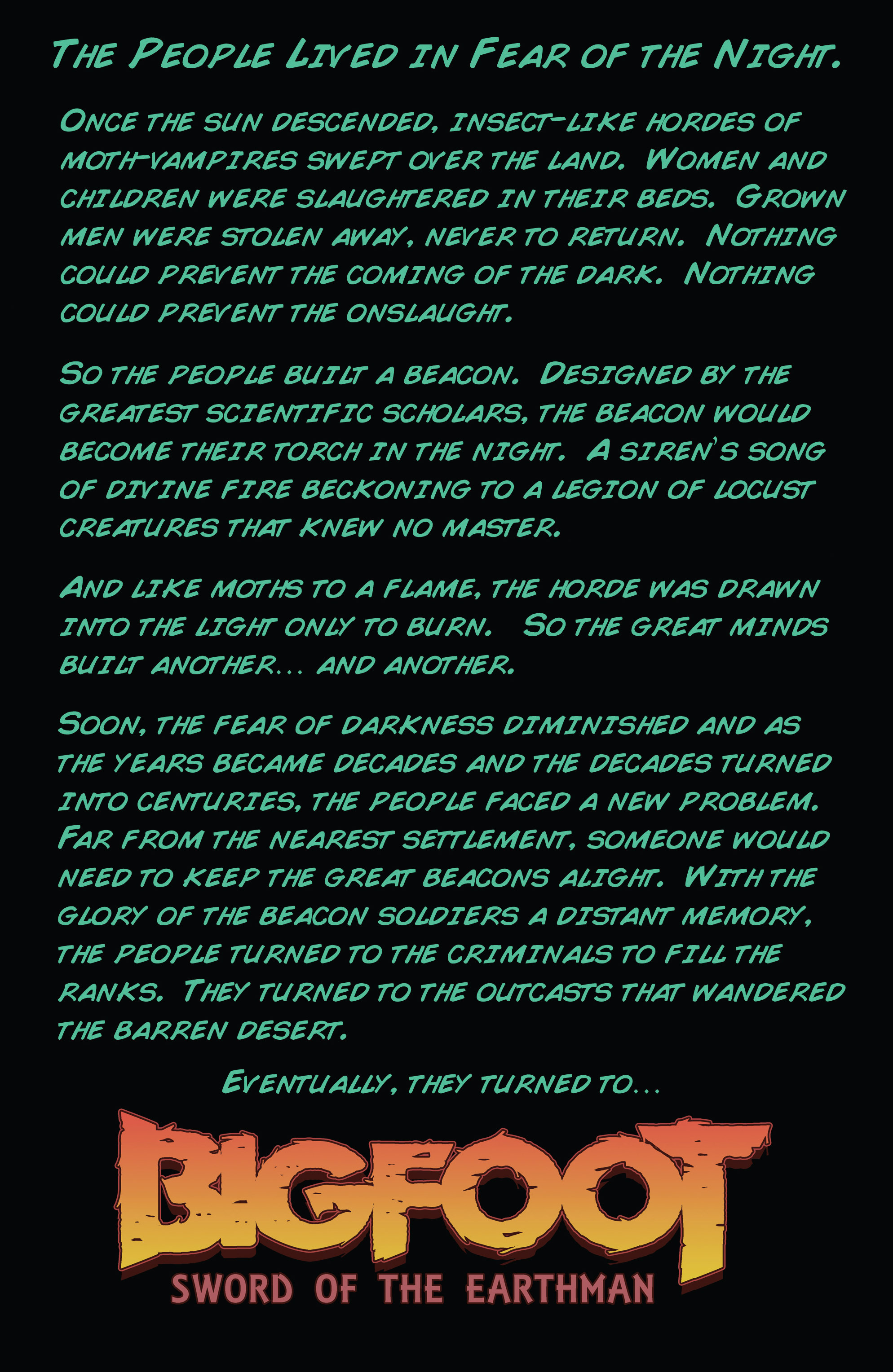 Read online Bigfoot: Sword of the Earthman (2015) comic -  Issue #2 - 2