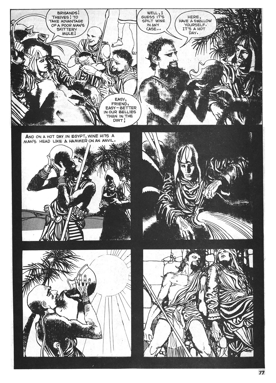 Read online Vampirella (1969) comic -  Issue #19 - 77
