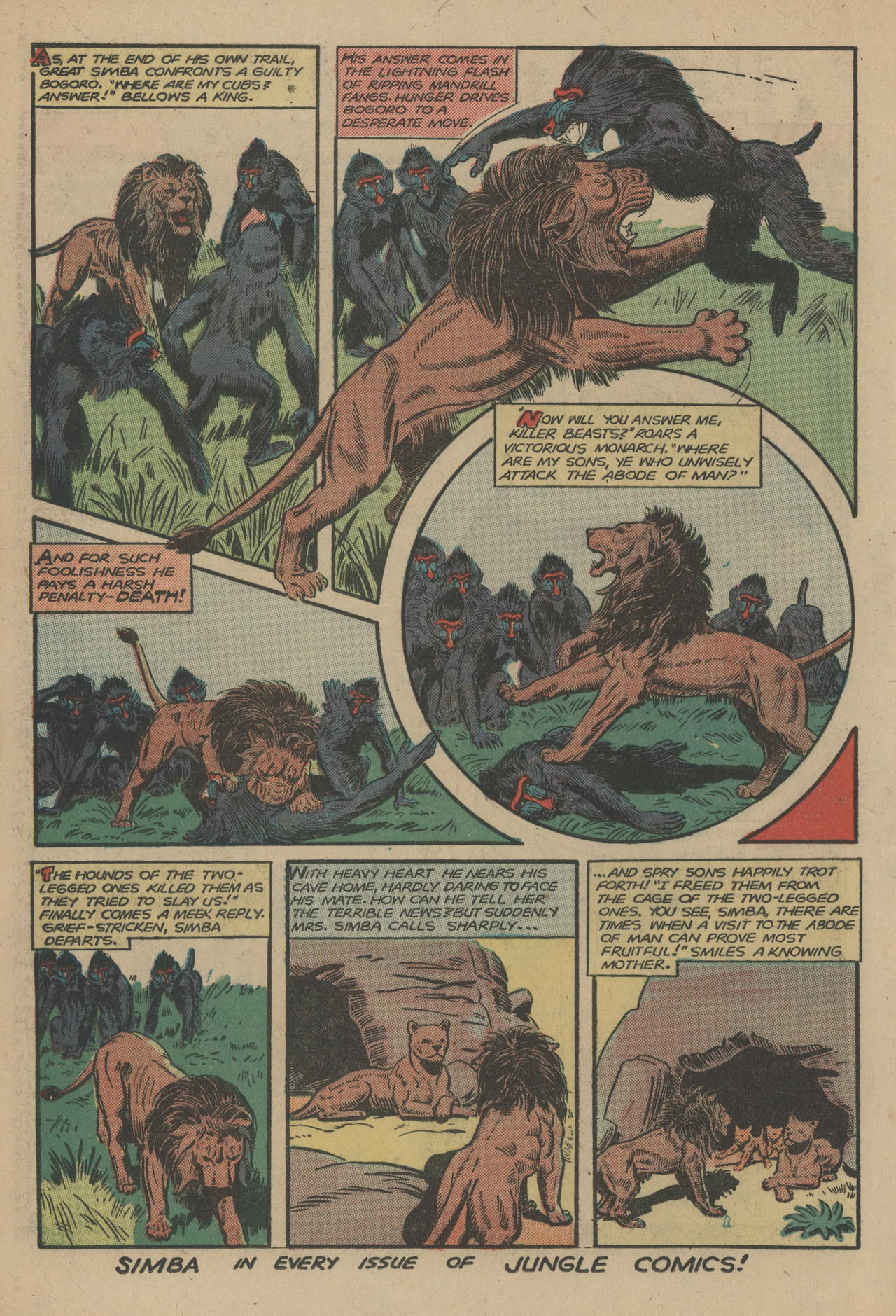 Read online Jungle Comics comic -  Issue #109 - 18