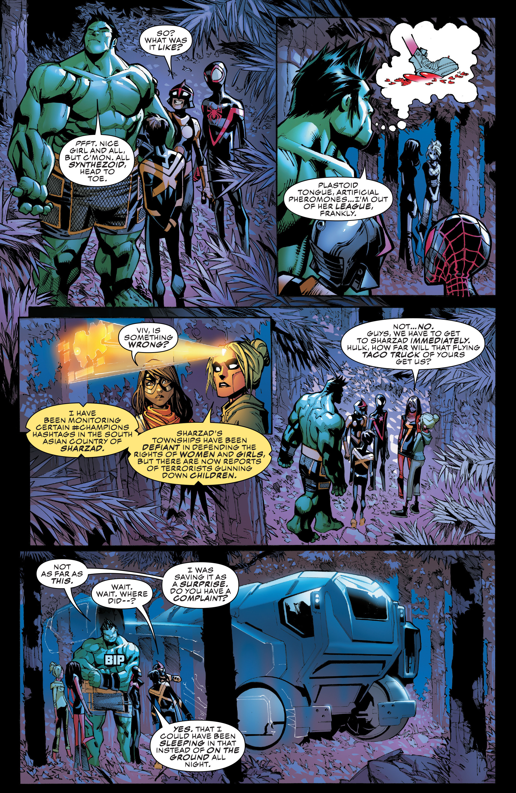 Read online Champions (2016) comic -  Issue #3 - 6