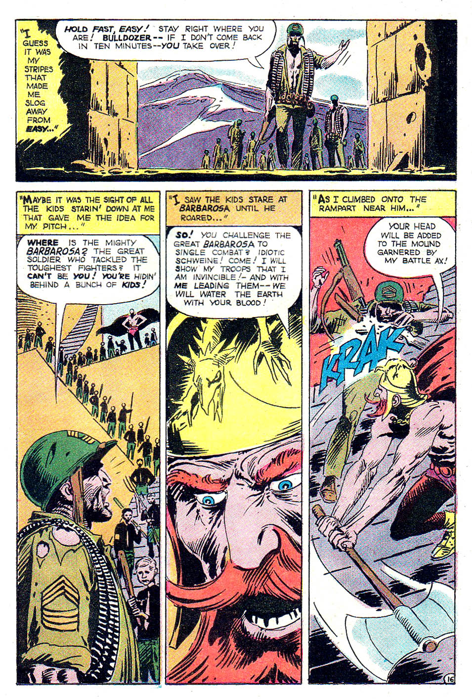 Read online Our Army at War (1952) comic -  Issue #171 - 21