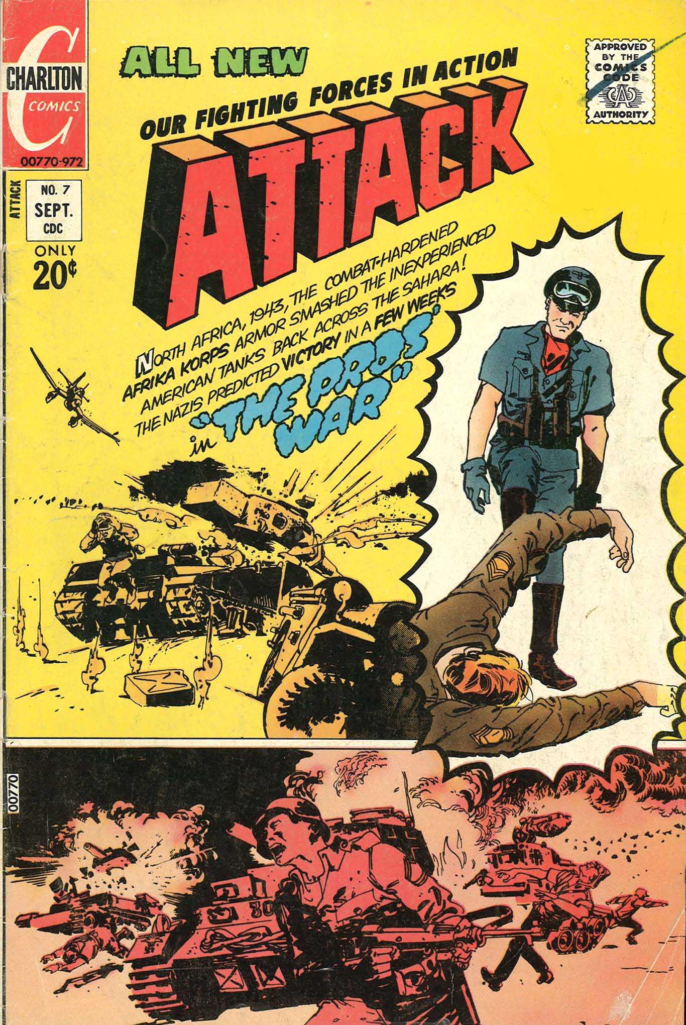 Read online Attack (1971) comic -  Issue #7 - 1
