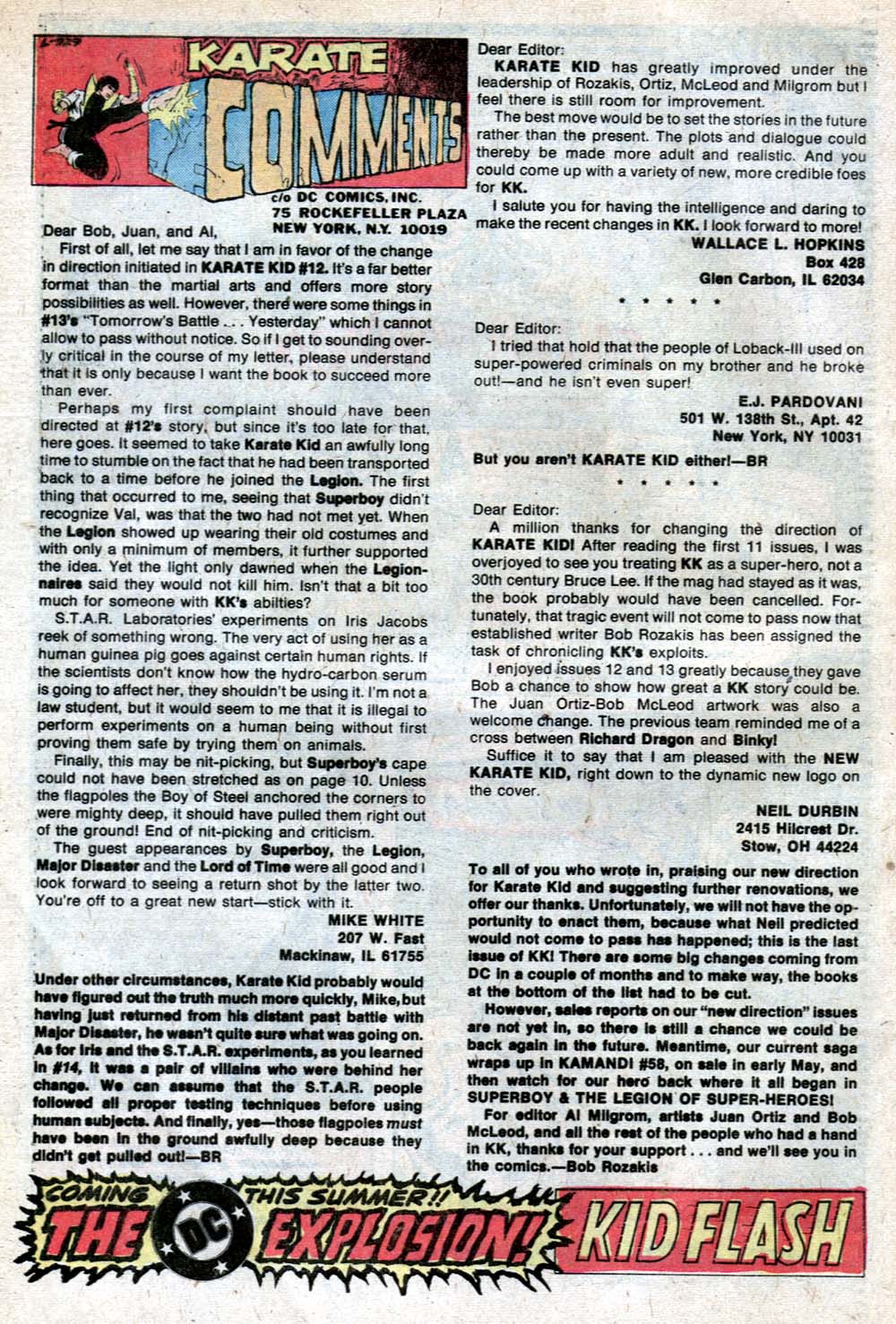 Read online Karate Kid comic -  Issue #15 - 19