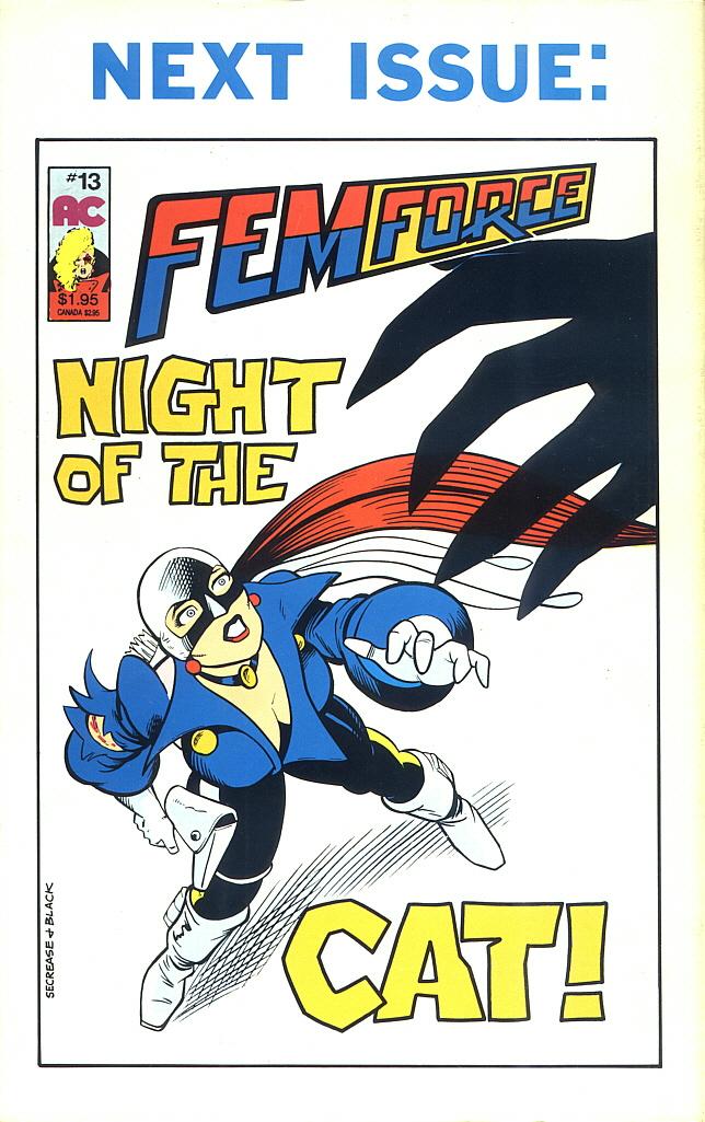 Read online Femforce comic -  Issue #12 - 36