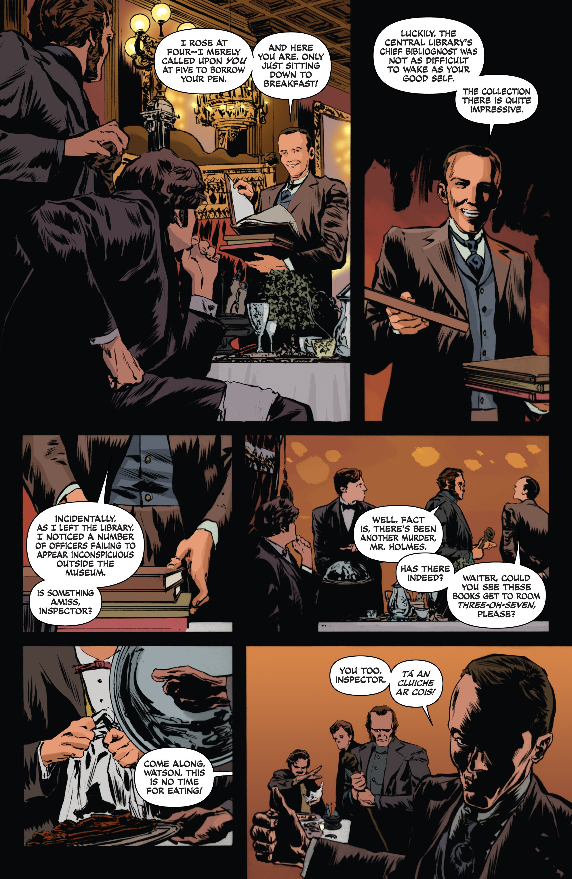 Read online Sherlock Holmes: The Liverpool Demon comic -  Issue #3 - 5