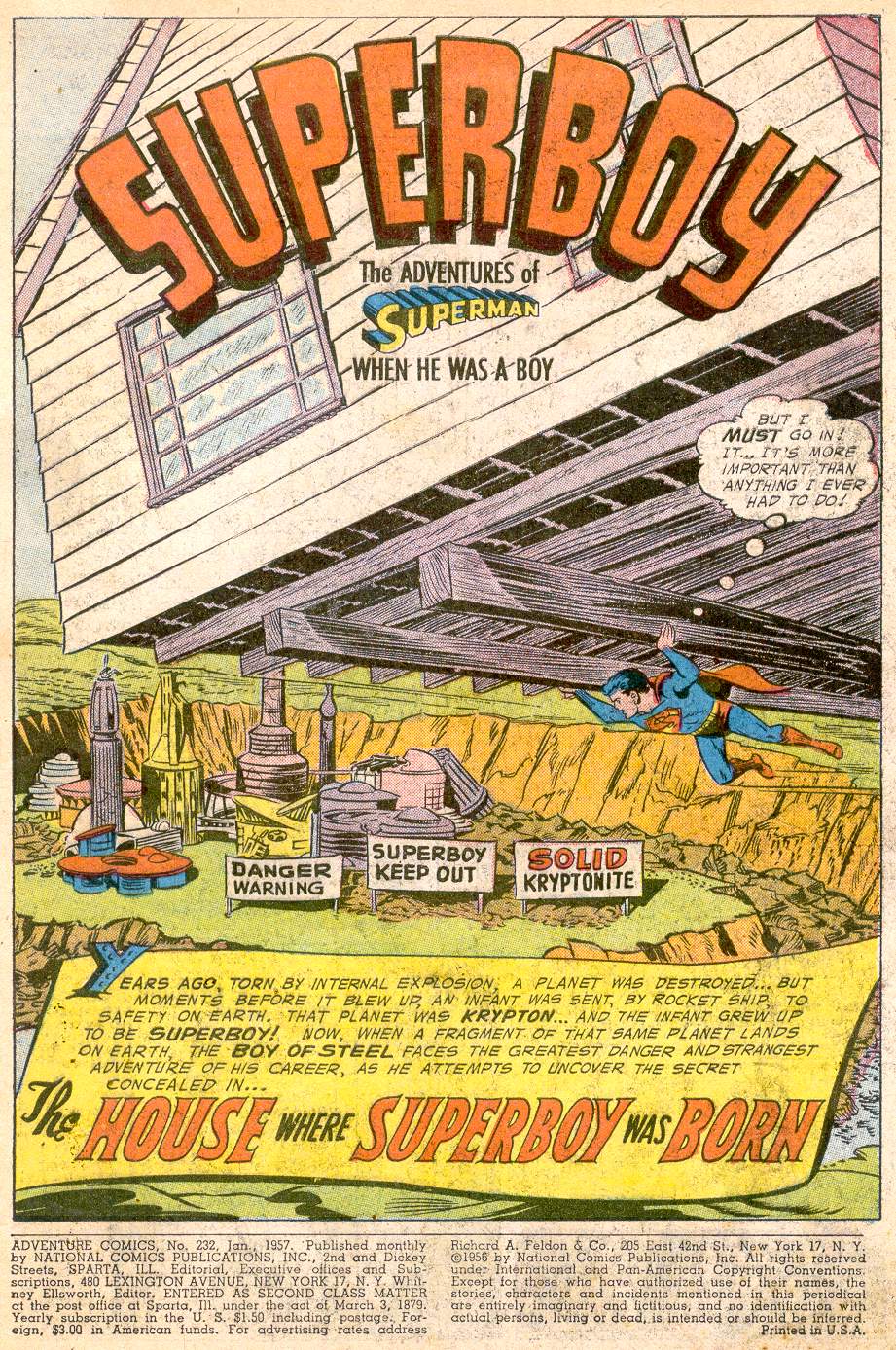 Read online Adventure Comics (1938) comic -  Issue #232 - 3