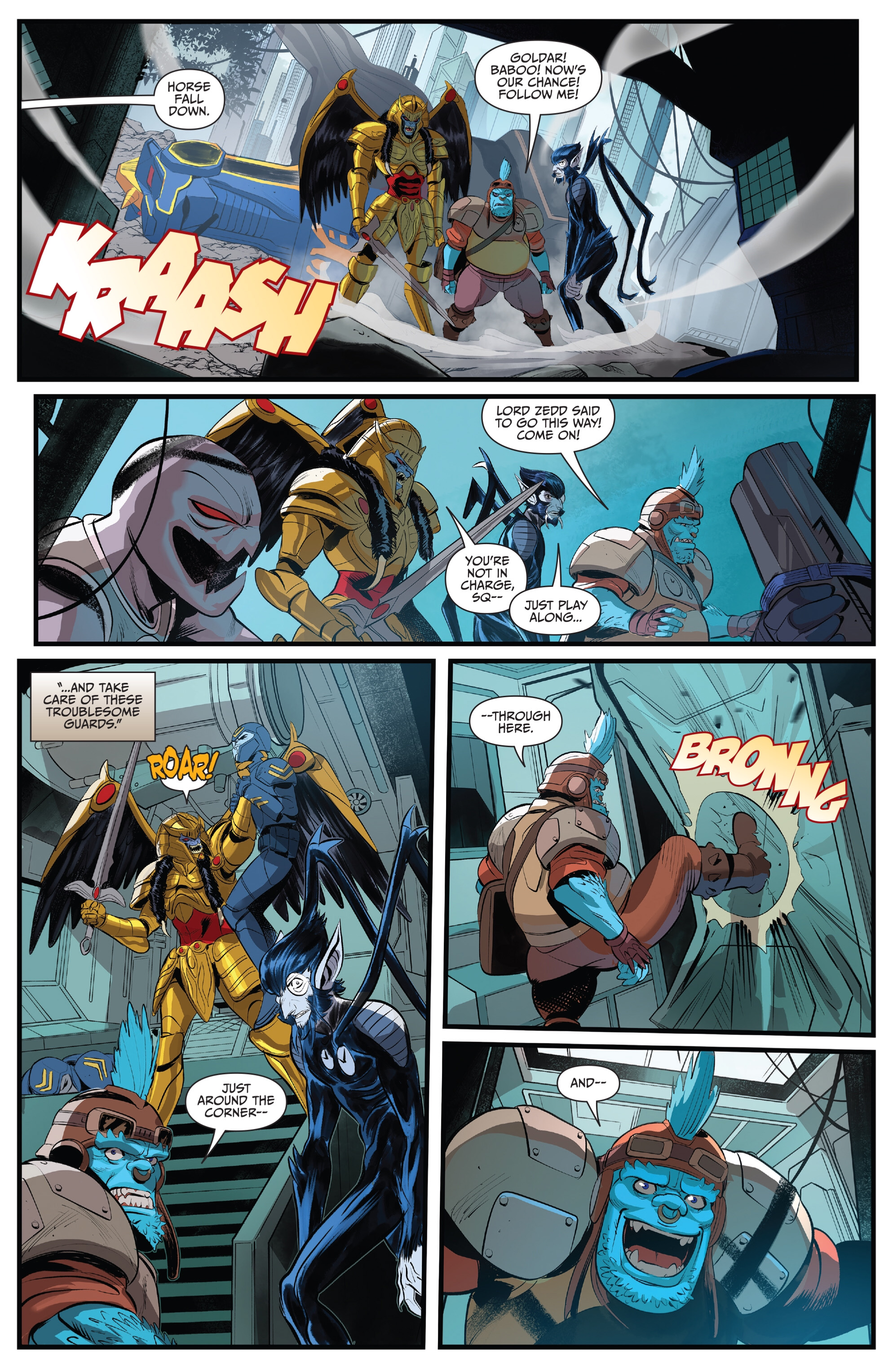 Read online Saban's Go Go Power Rangers comic -  Issue #30 - 23