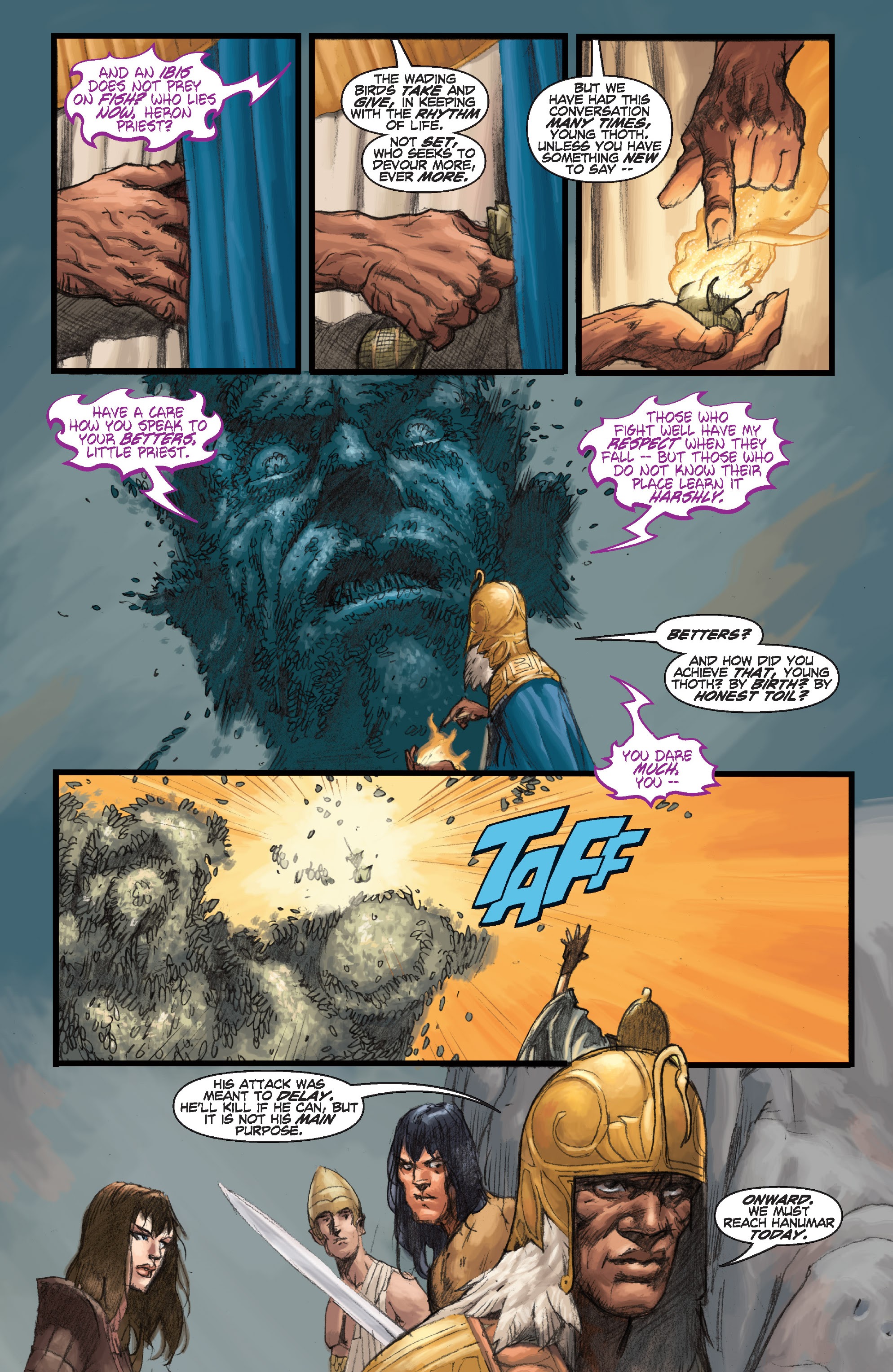 Read online Conan Chronicles Epic Collection comic -  Issue # TPB Out of the Darksome Hills (Part 3) - 99