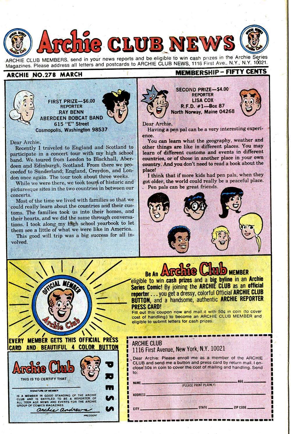 Read online Archie (1960) comic -  Issue #278 - 26