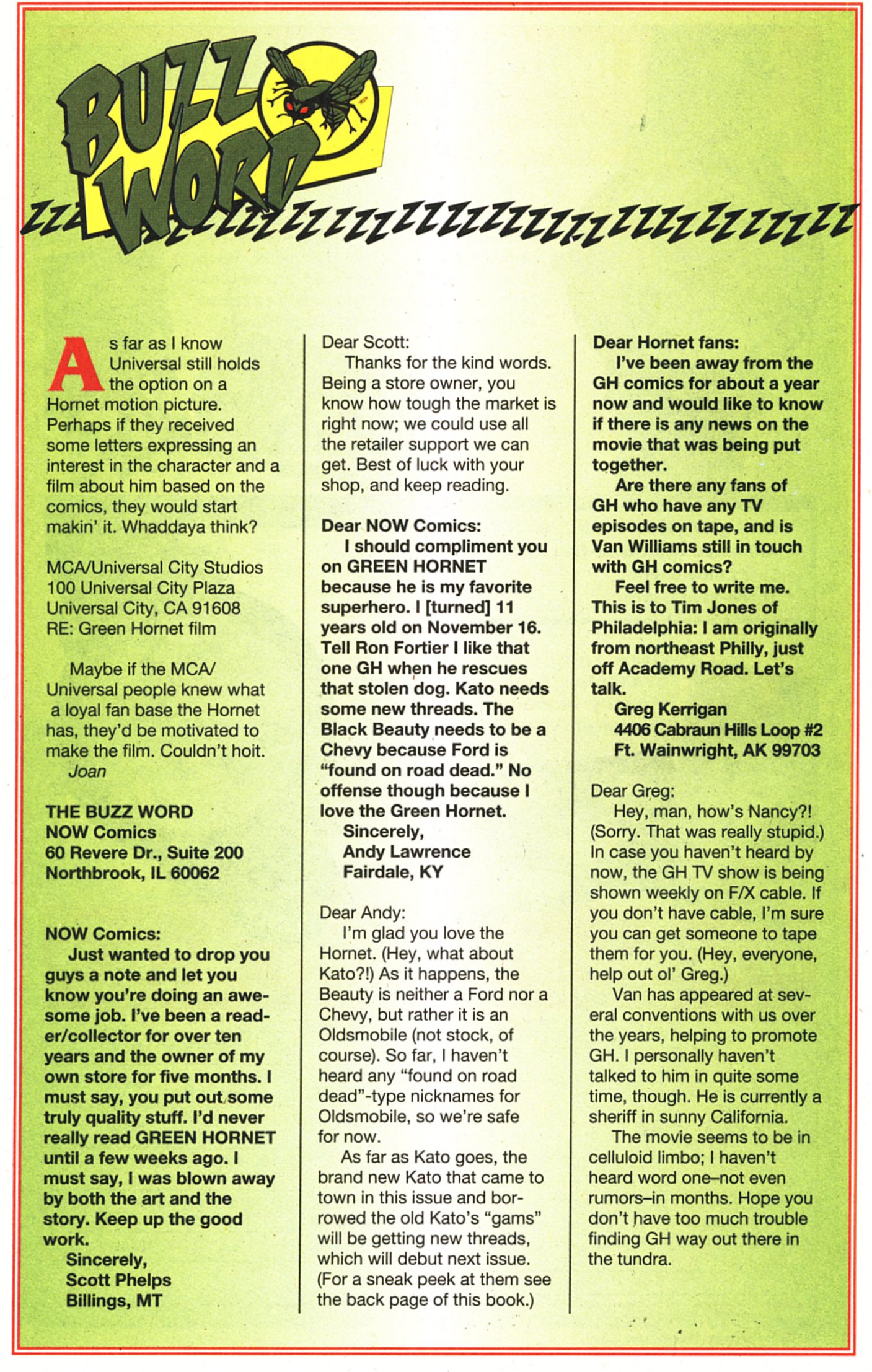 Read online The Green Hornet (1991) comic -  Issue #39 - 22