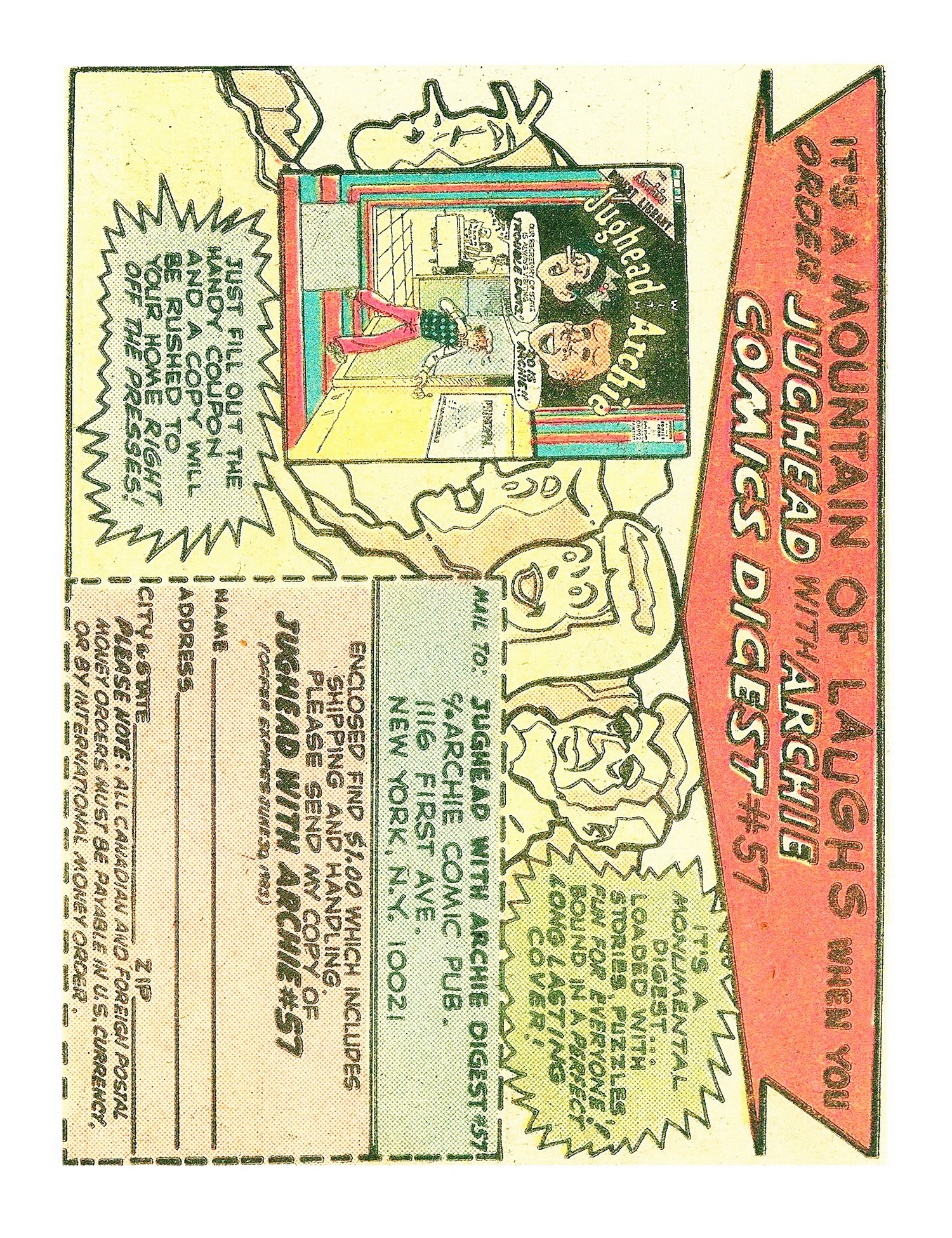 Read online Jughead Jones Comics Digest comic -  Issue #25 - 130