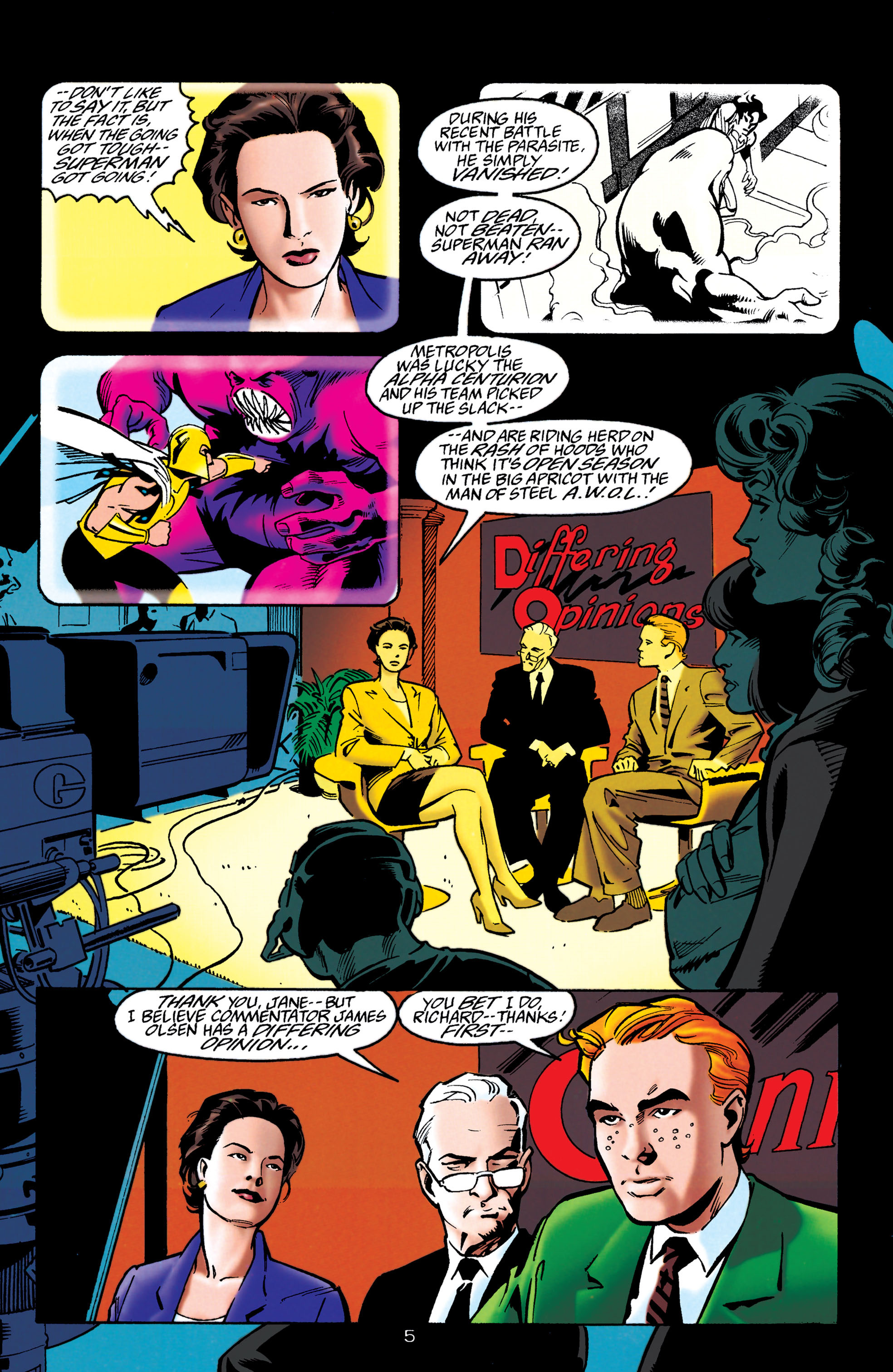 Read online Adventures of Superman (1987) comic -  Issue #529 - 6