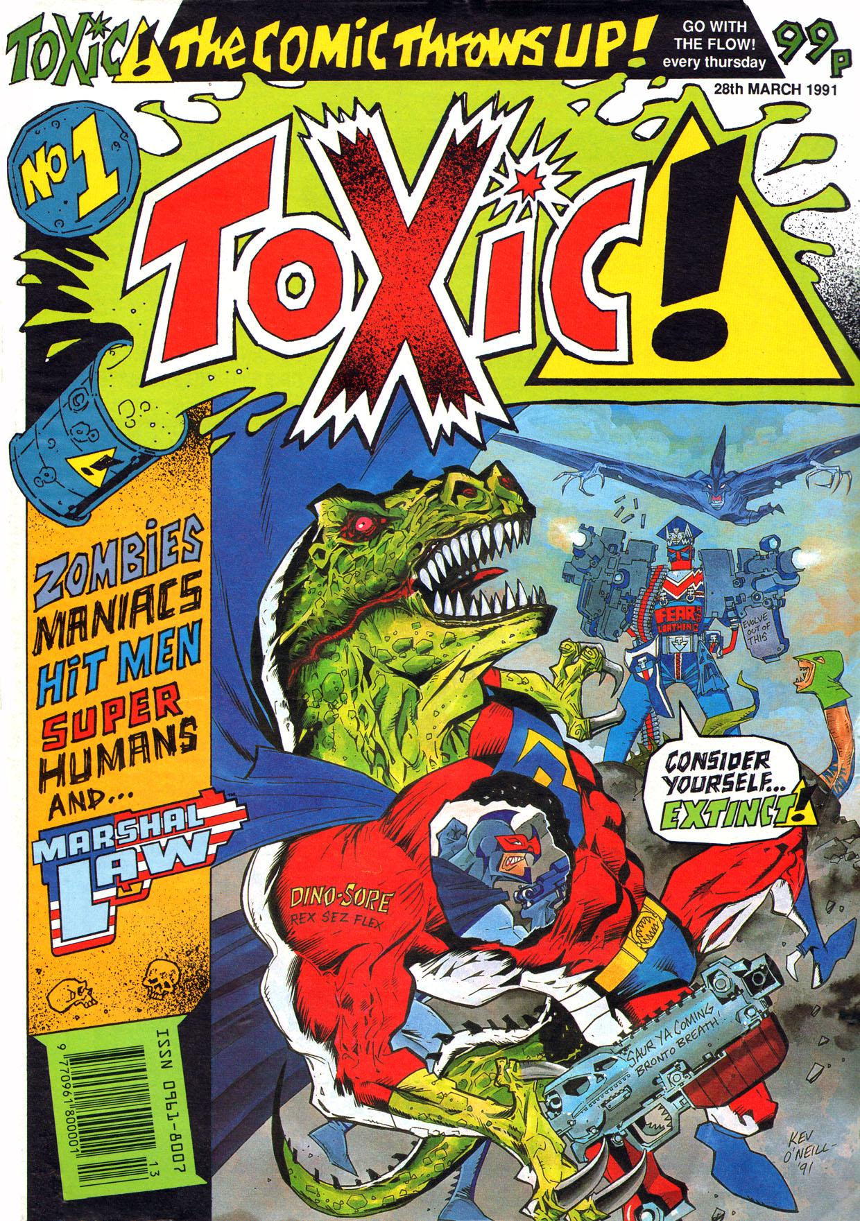 Read online Toxic! comic -  Issue #1 - 1