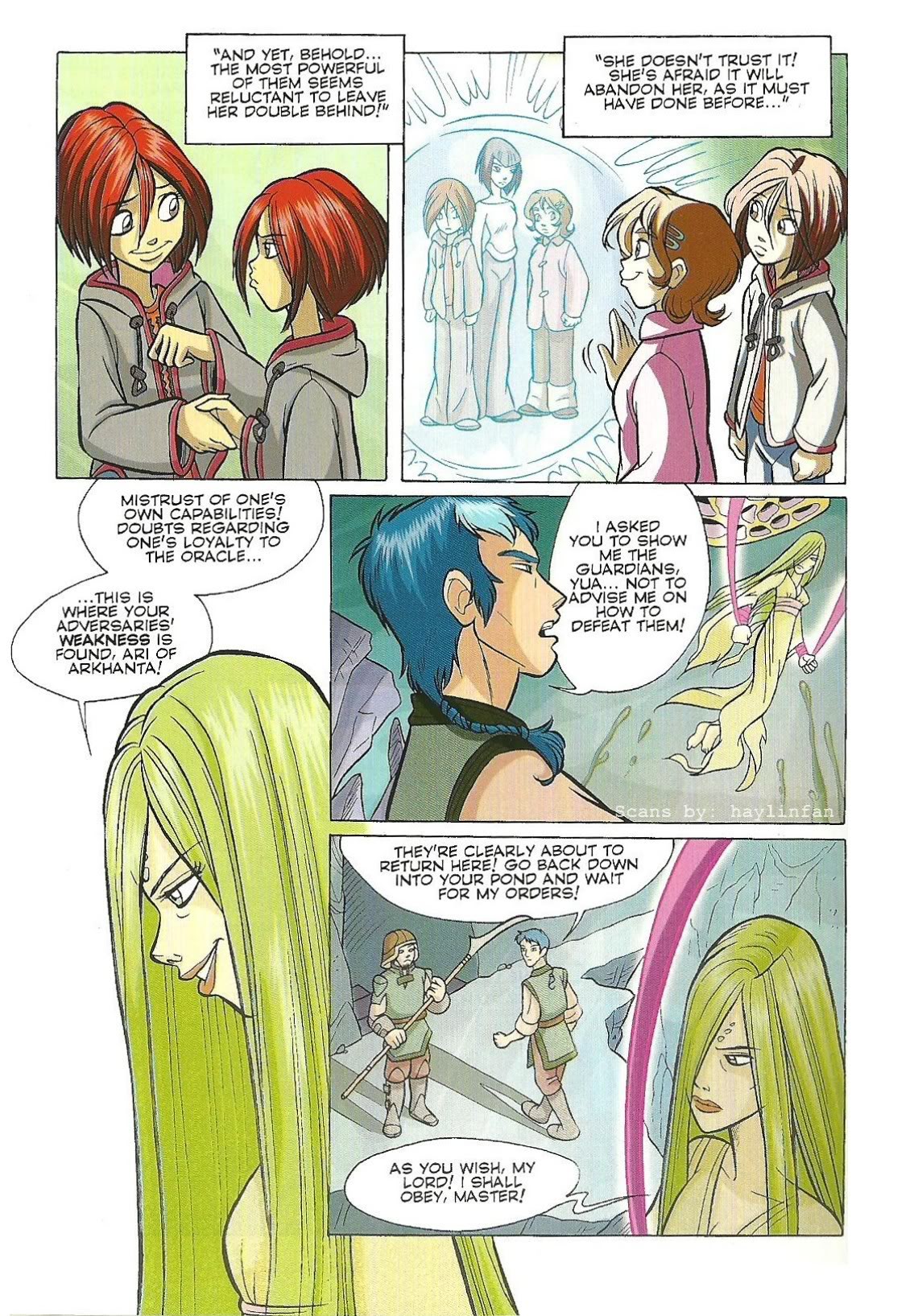 Read online W.i.t.c.h. comic -  Issue #29 - 30