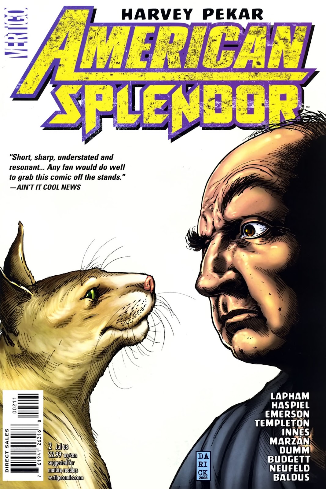 American Splendor (2008) issue 2 - Page 1