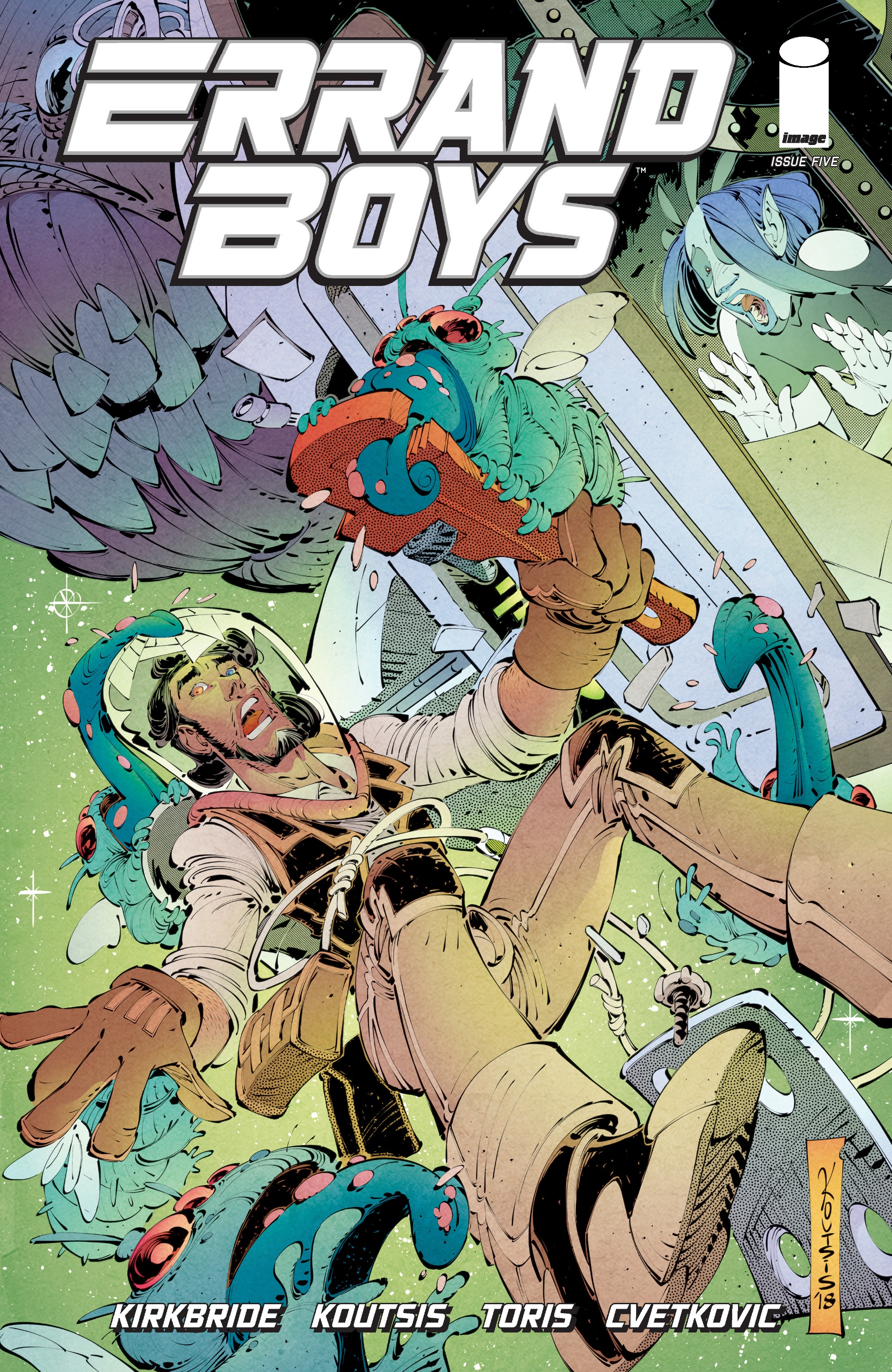 Read online Errand Boys comic -  Issue #5 - 1