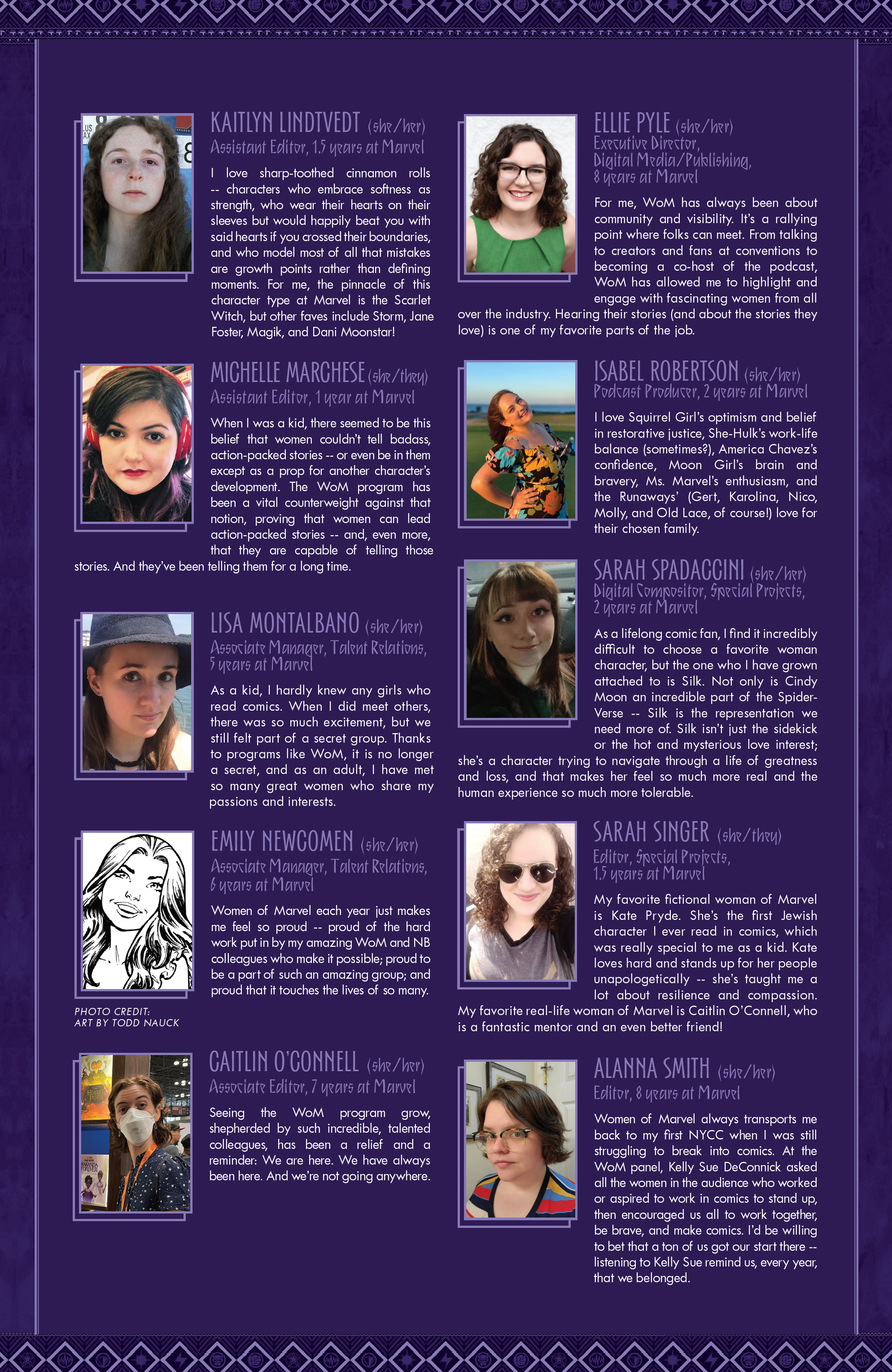 Read online Women of Marvel (2023) comic -  Issue #1 - 49