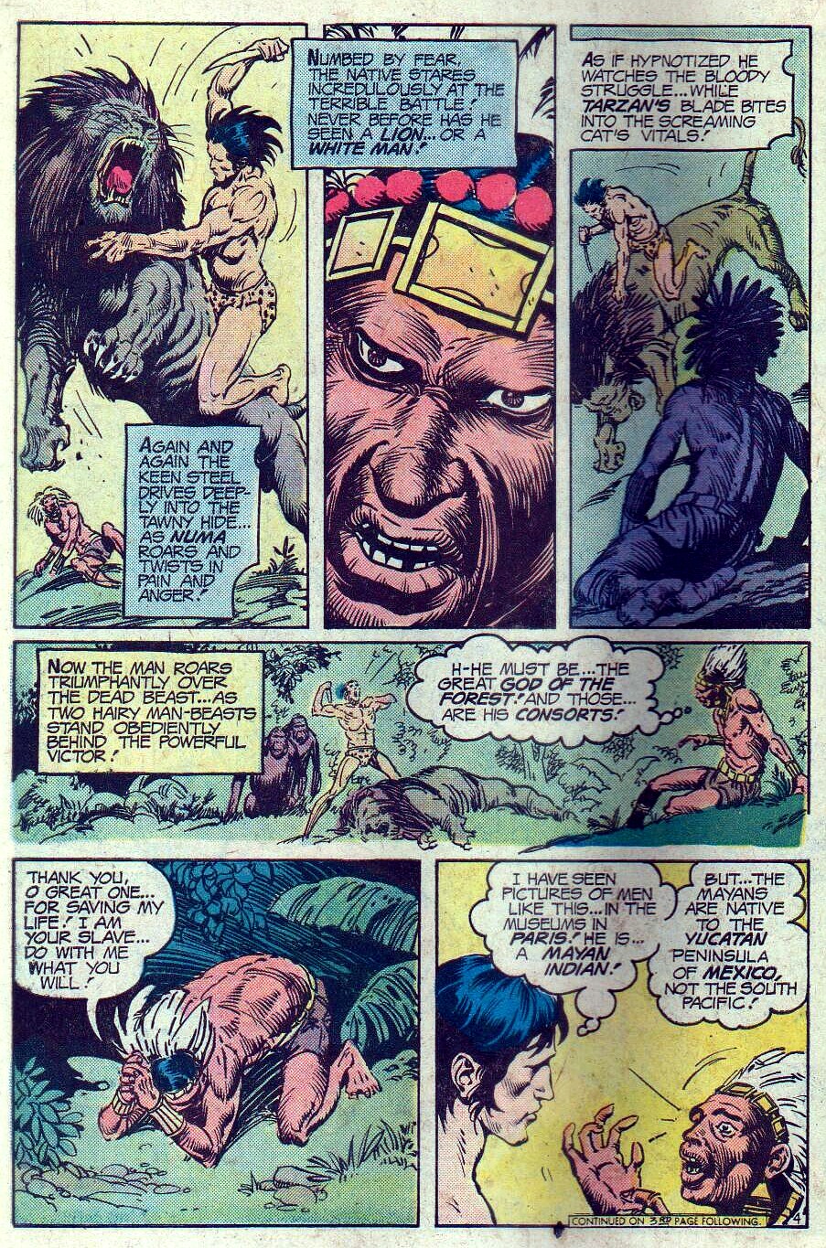 Read online Tarzan (1972) comic -  Issue #241 - 5