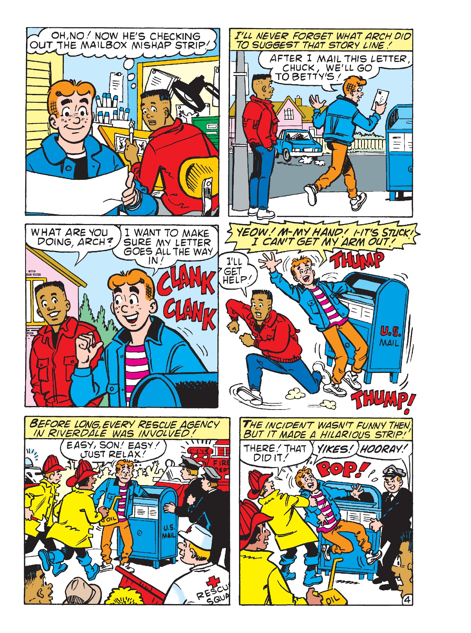 Read online Archie's Funhouse Double Digest comic -  Issue #20 - 182