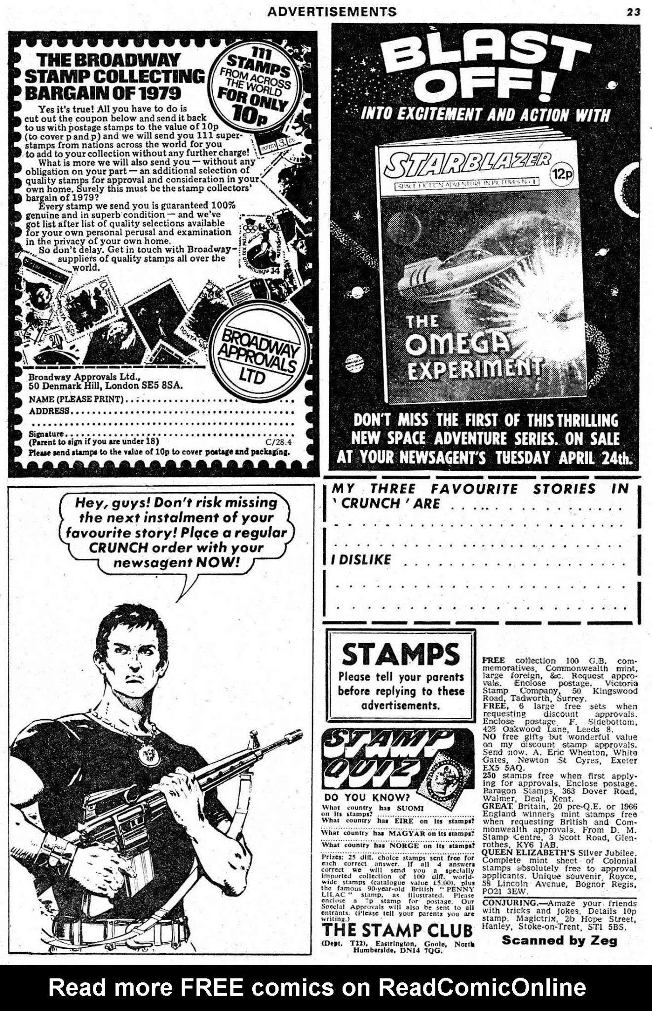 Read online The Crunch comic -  Issue #15 - 23