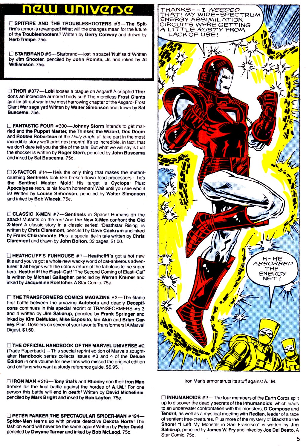 Read online Marvel Age comic -  Issue #47 - 7