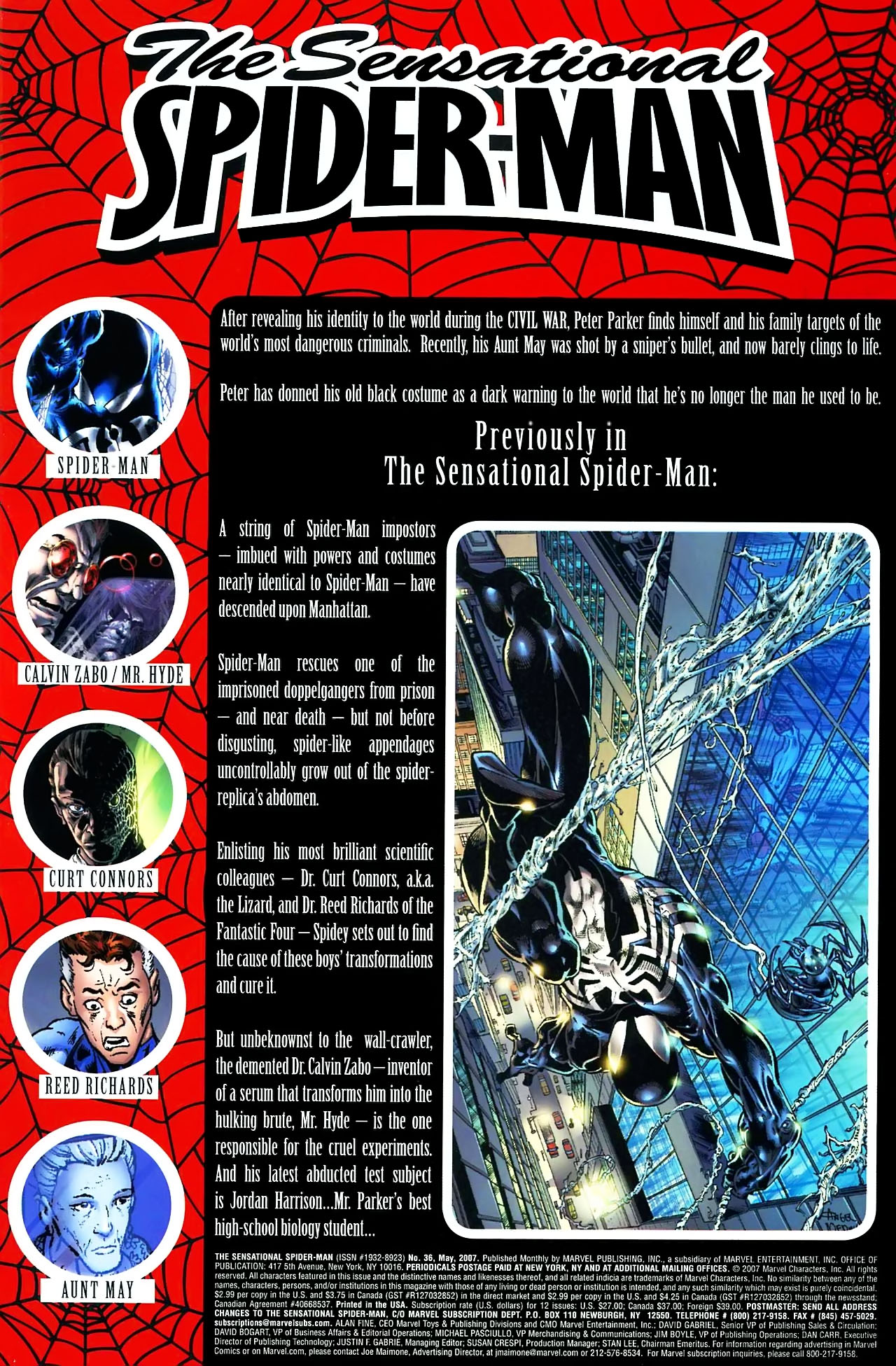 Read online The Sensational Spider-Man (2006) comic -  Issue #36 - 2