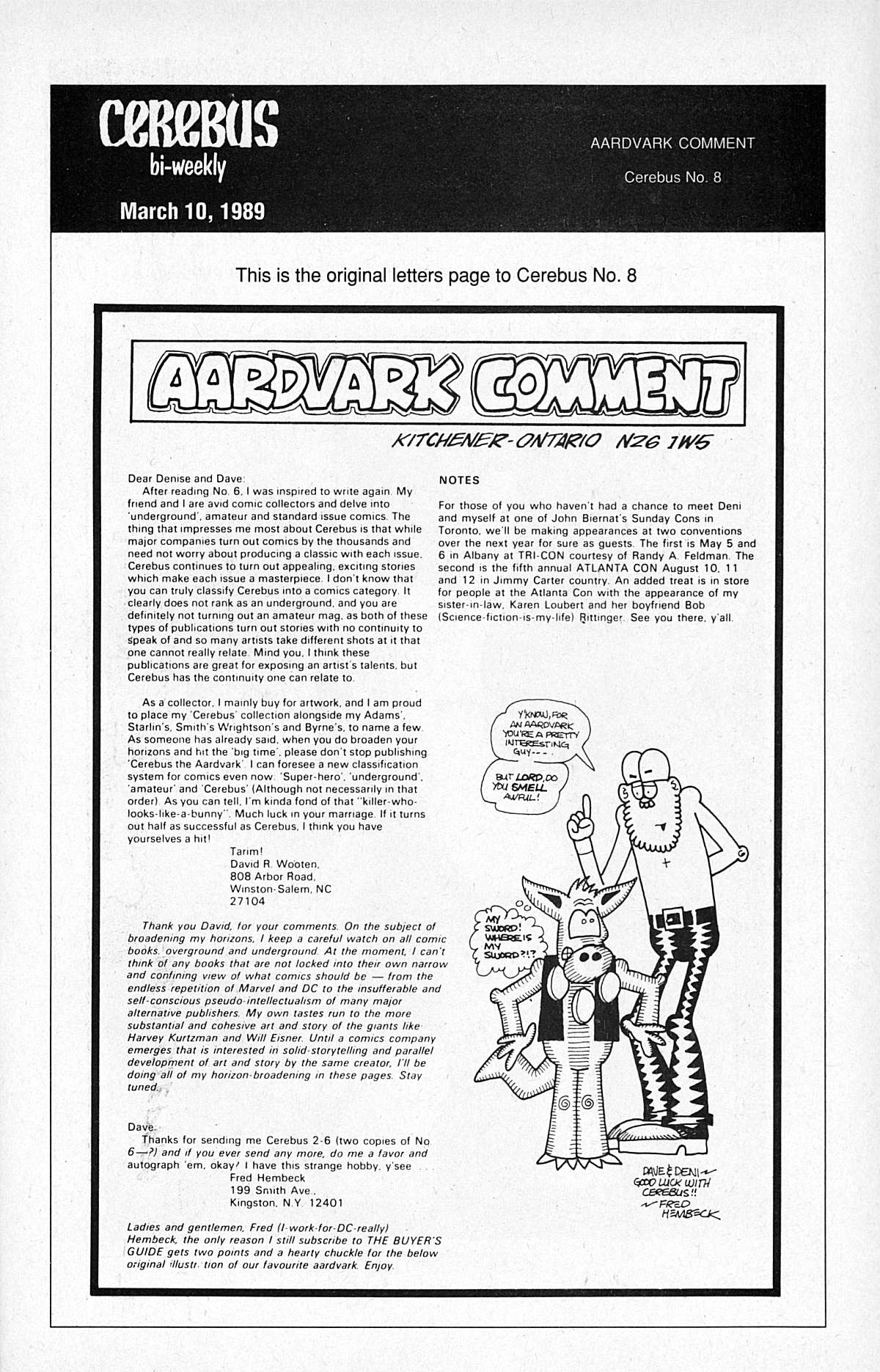 Read online Cerebus comic -  Issue #8 - 27