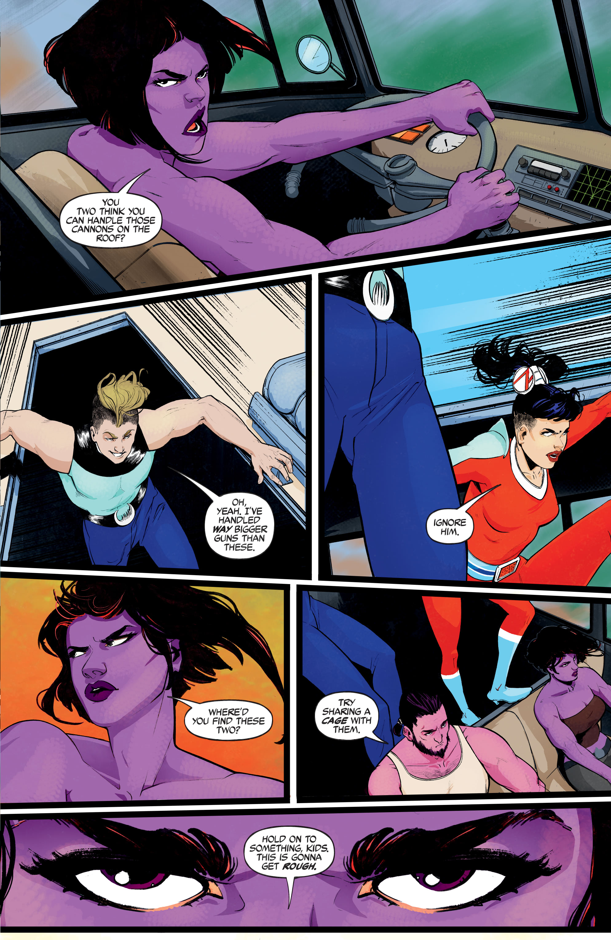 Read online Killer Queens comic -  Issue #3 - 5