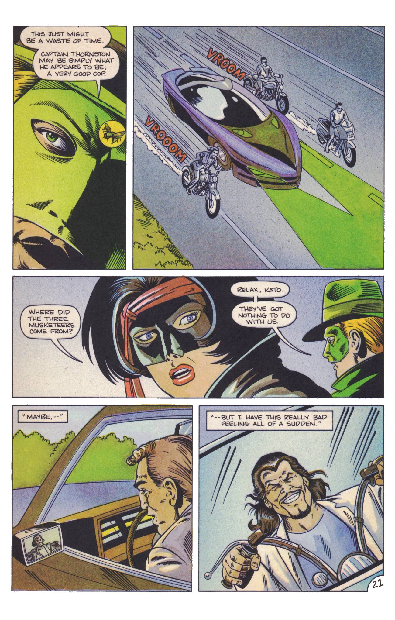Read online The Green Hornet (1989) comic -  Issue #8 - 22