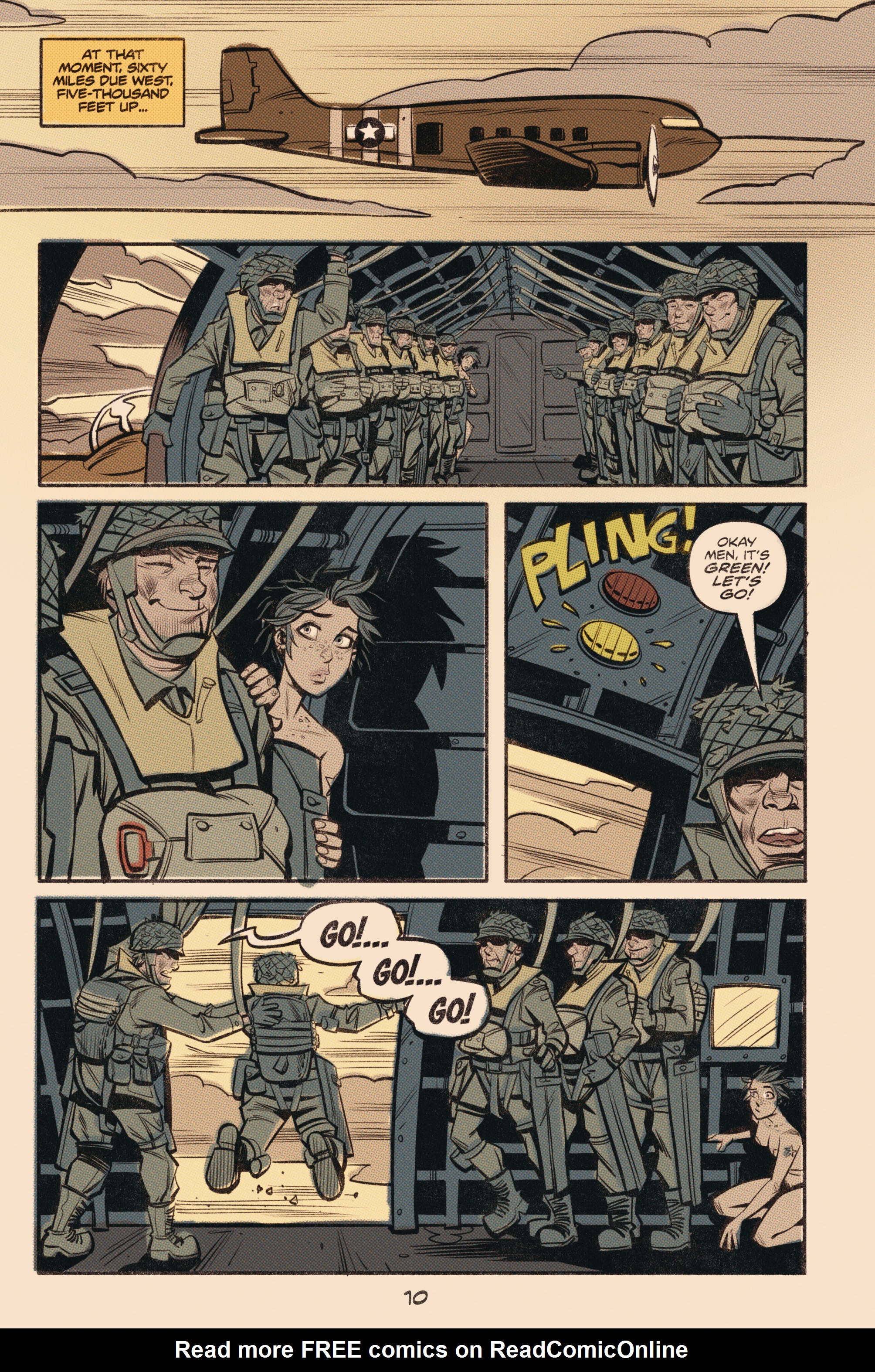 Read online Tank Girl: World War Tank Girl comic -  Issue #1 - 11