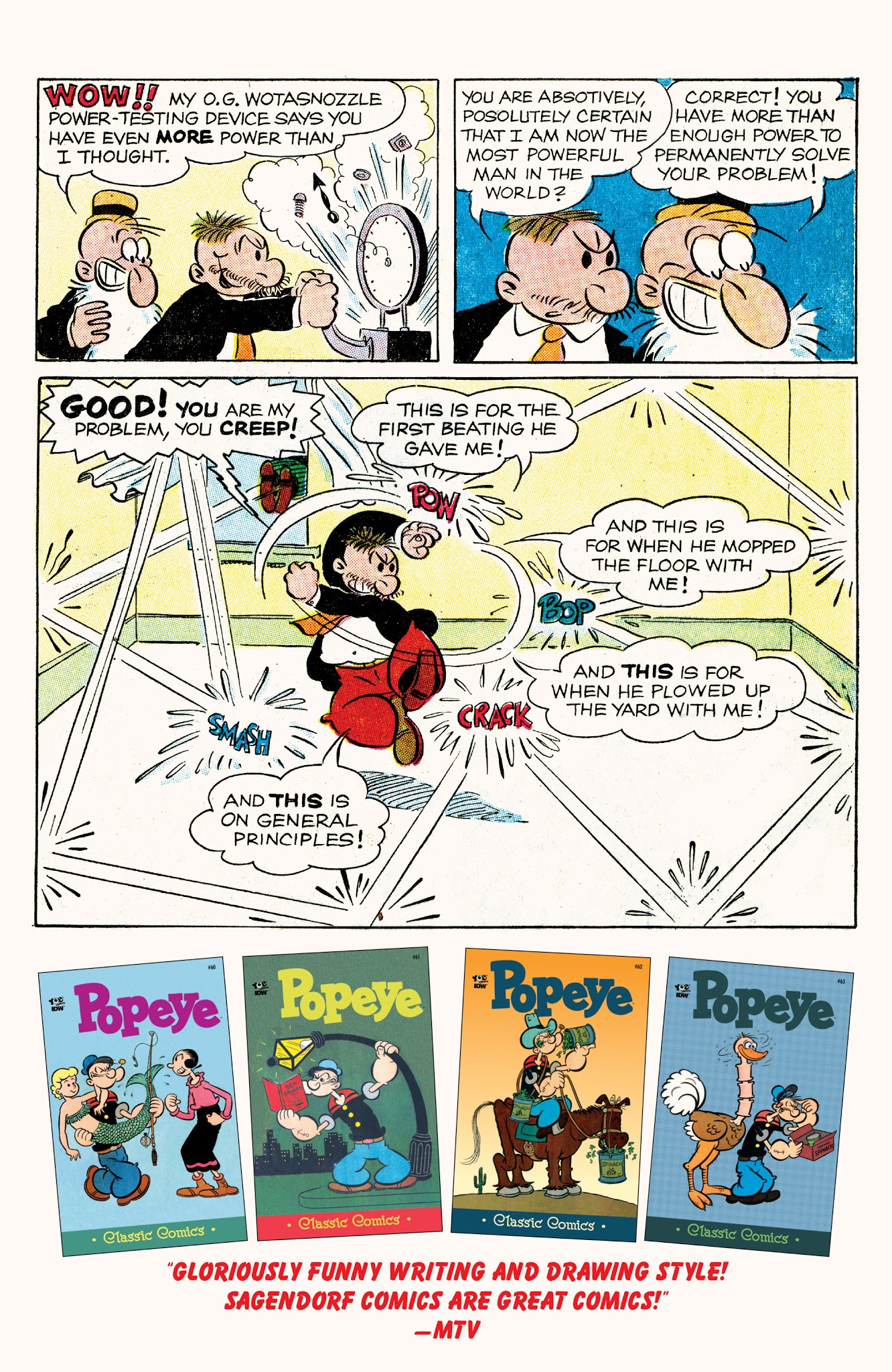 Read online Classic Popeye comic -  Issue #64 - 25