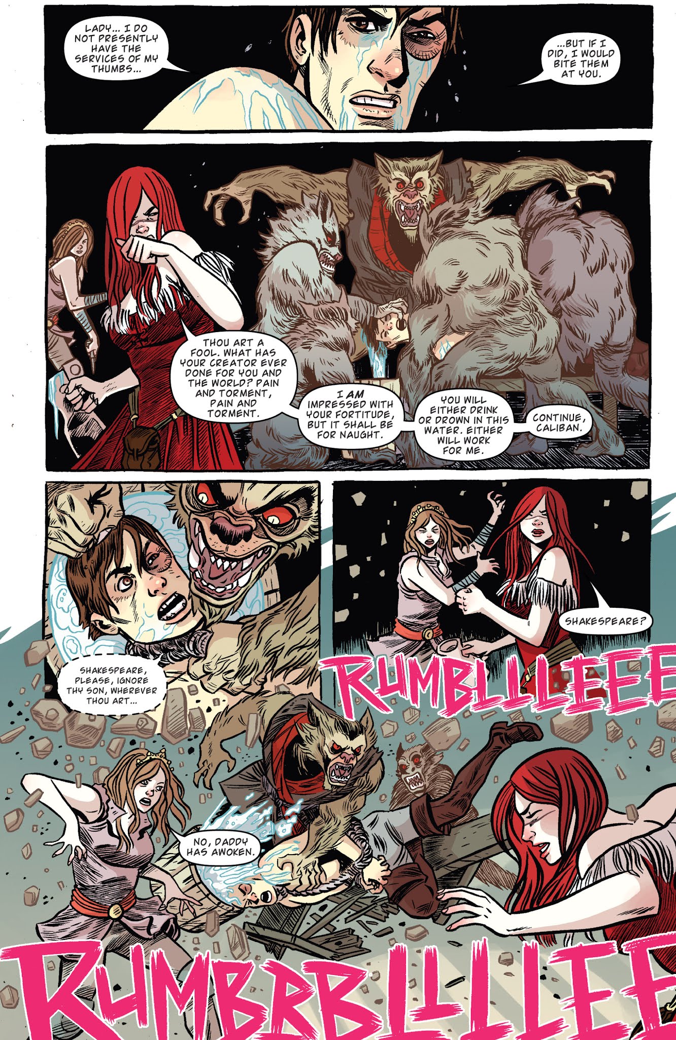 Read online Kill Shakespeare: The Tide of Blood comic -  Issue # TPB - 62