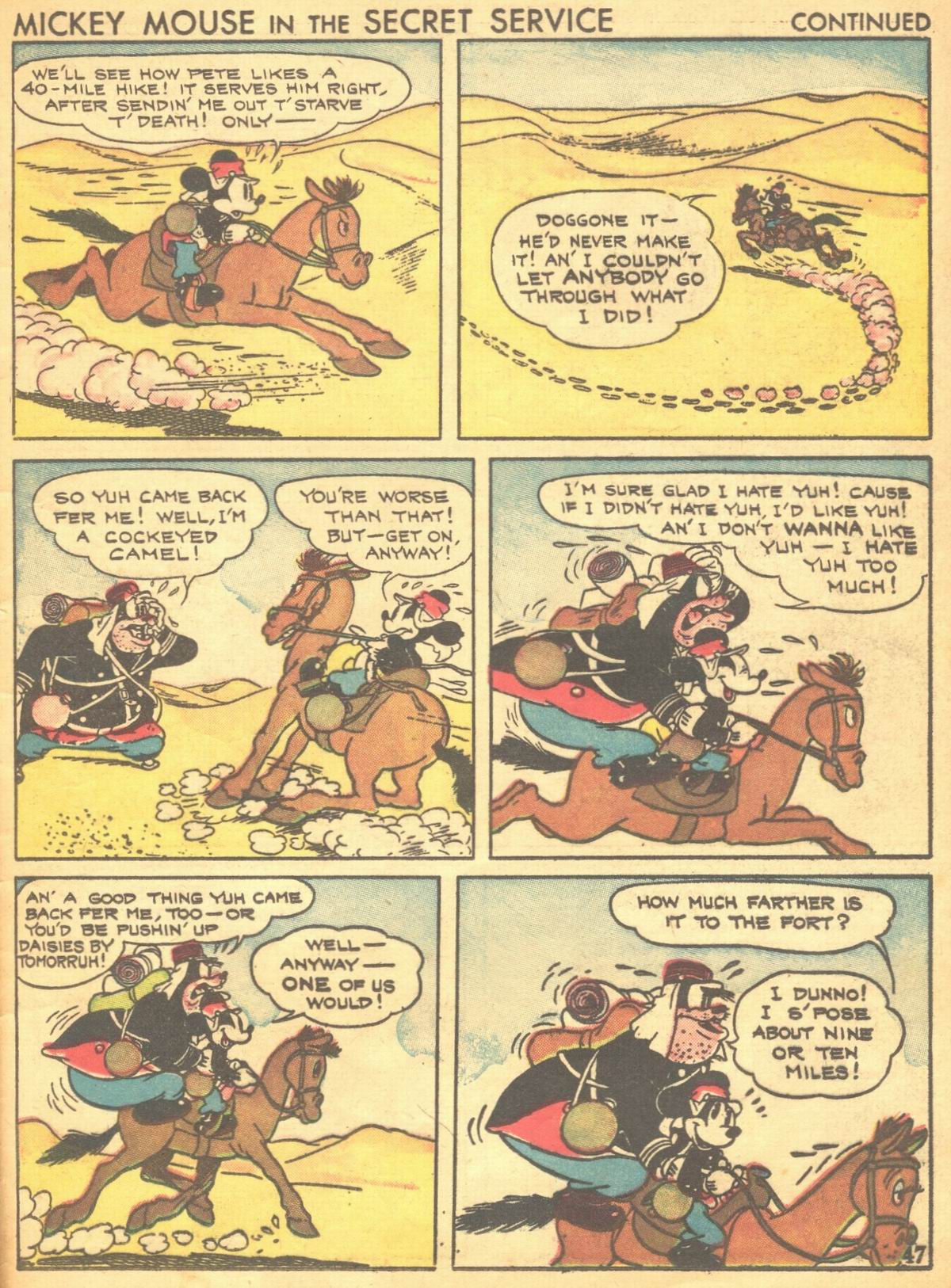 Read online Walt Disney's Comics and Stories comic -  Issue #9 - 49
