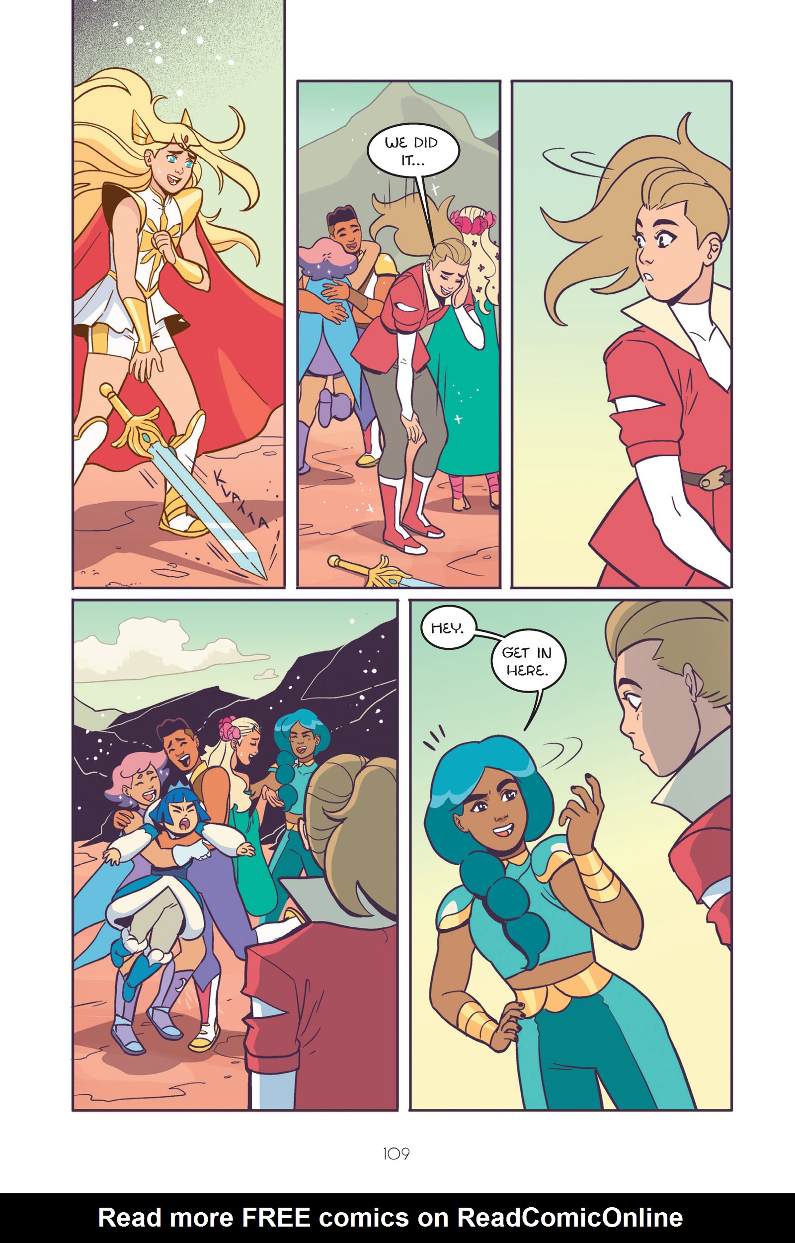 Read online She-Ra and the Princesses of Power: Legend of the Fire Princess comic -  Issue # TPB - 111